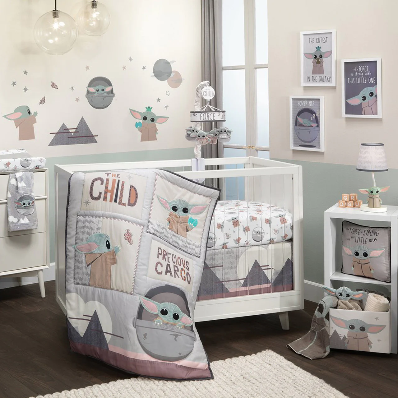 Lambs & Ivy Star Wars The Child Appliqu Blanket - Image 6