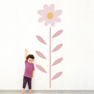 Lambs & Ivy Daisy Dreams Flower Growth Chart Wall Decals/Stickers - Image 3