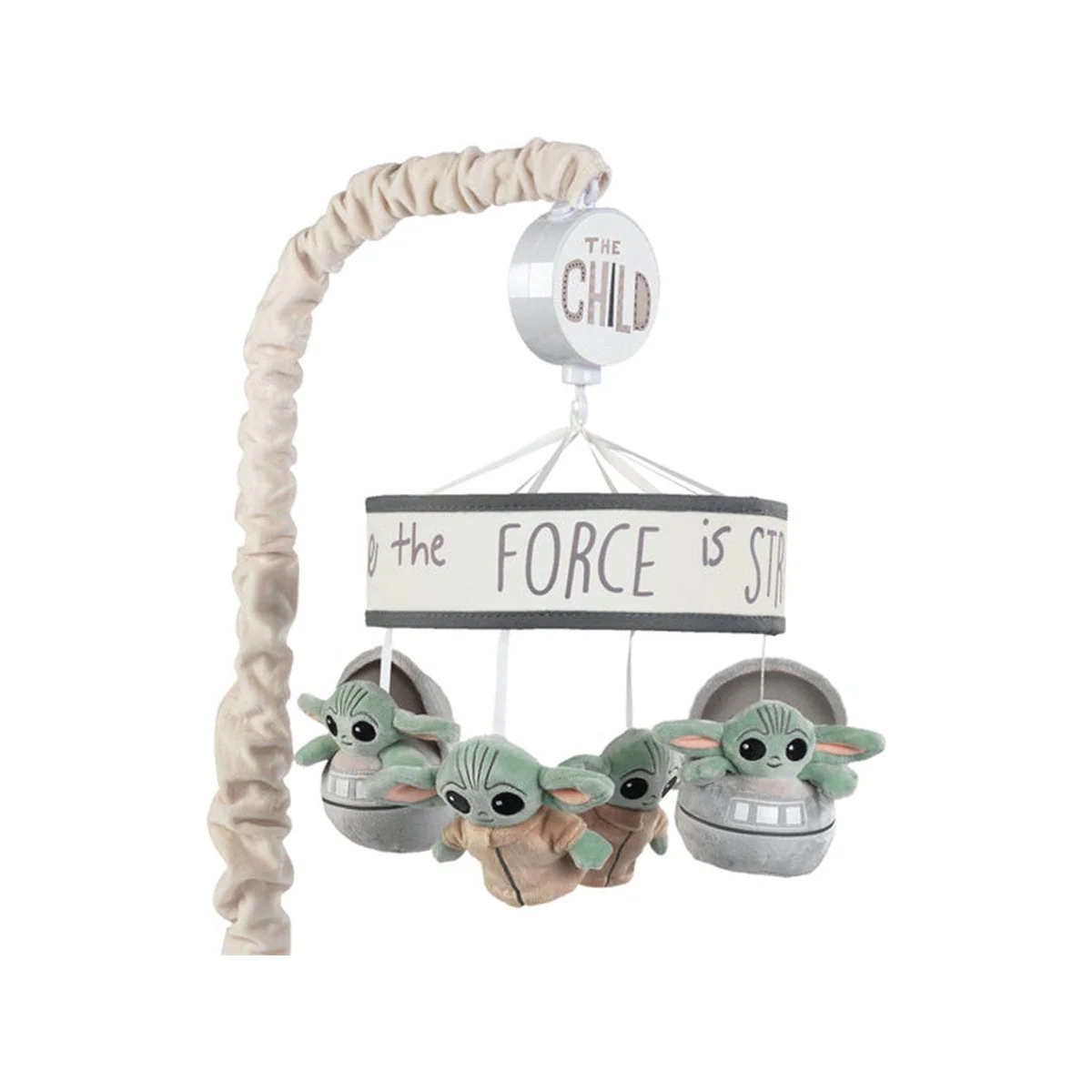 Lambs & Ivy Star Wars The Child Baby Yoda Musical Mobile - Plays 20 minutes - Image 6