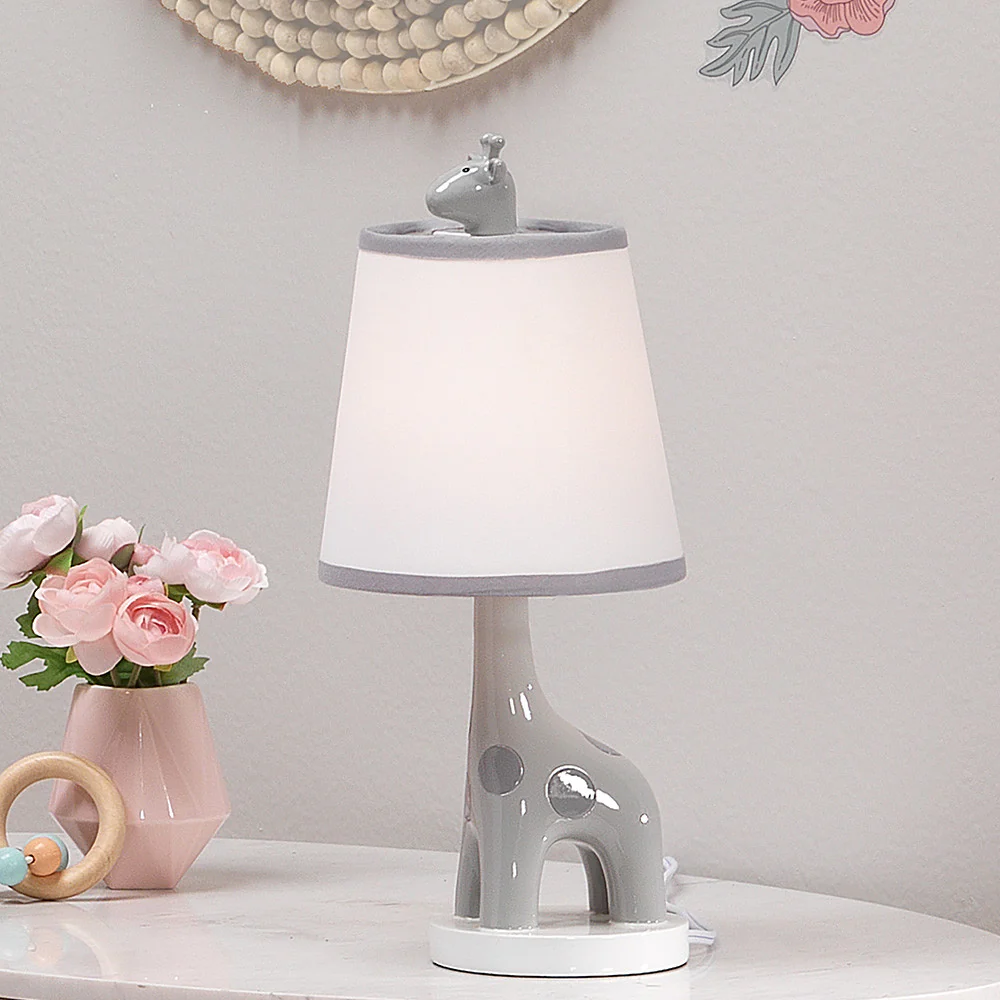 Lambs & Ivy Giraffe and a Half Lamp w/Shade & Bulb - Image 3