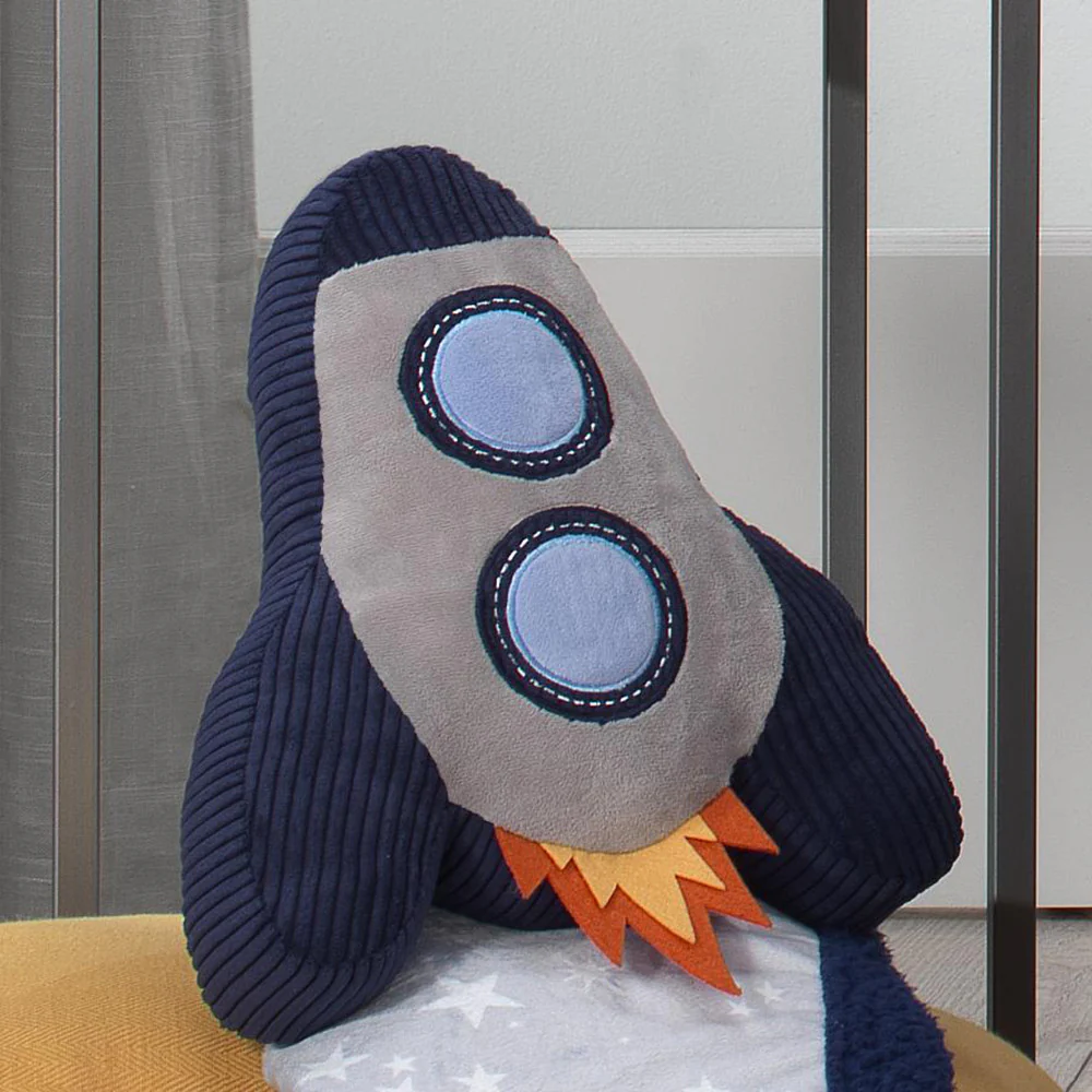 Lambs & Ivy Milky Way Plush Rocket - Rocket - Image 3
