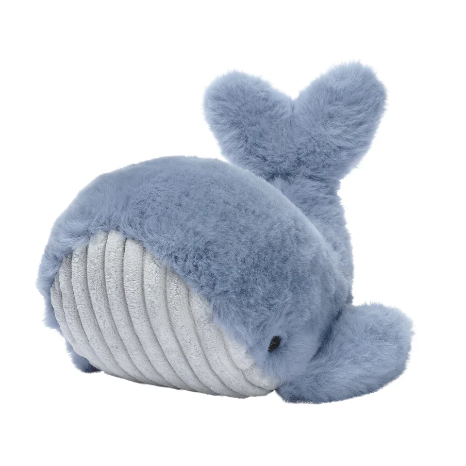 Lambs & Ivy Plush Bubbles & Squirt Soft Plush Blue Whale Stuffed Animal Toy - Image 2