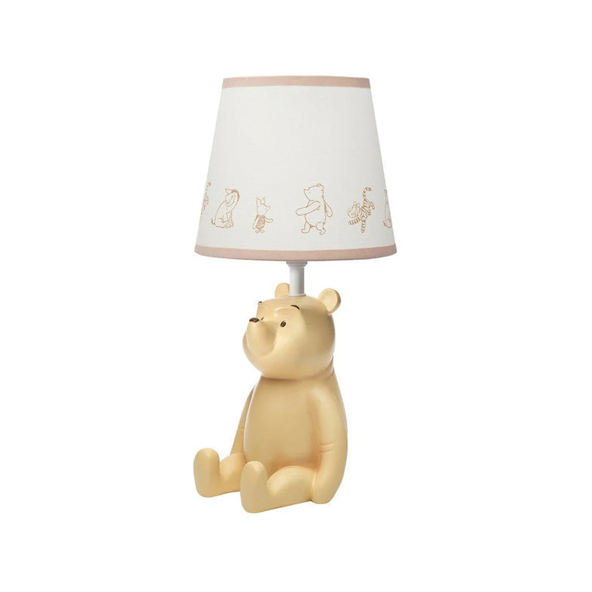 Lambs & Ivy Storytime Pooh Lamp w/Shade & Bulb - Image 2