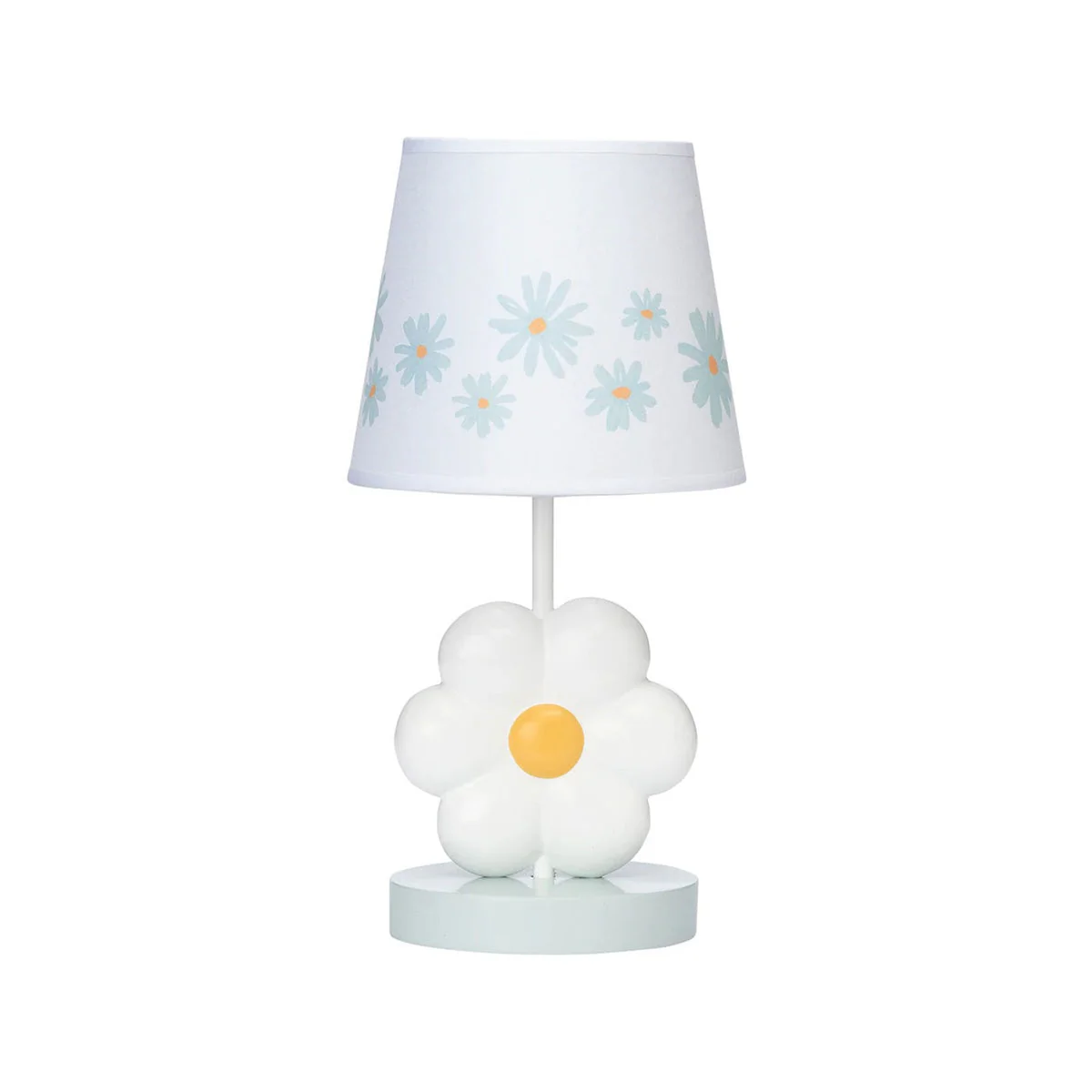 Lambs & Ivy Sweet Daisy Lamp w/Shade & Bulb - Image 7