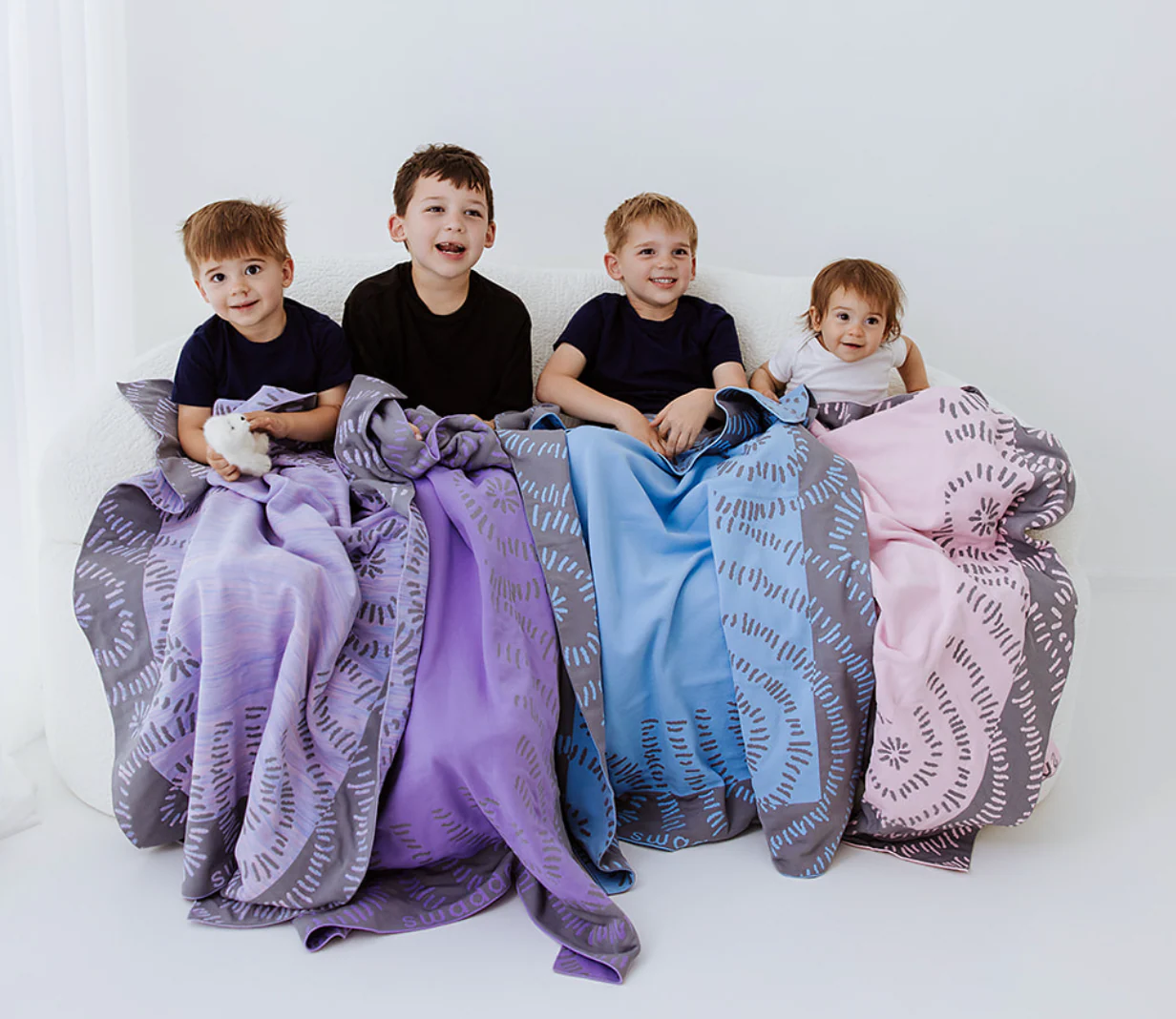 Lavender Swaddelini Blanket - Image 2