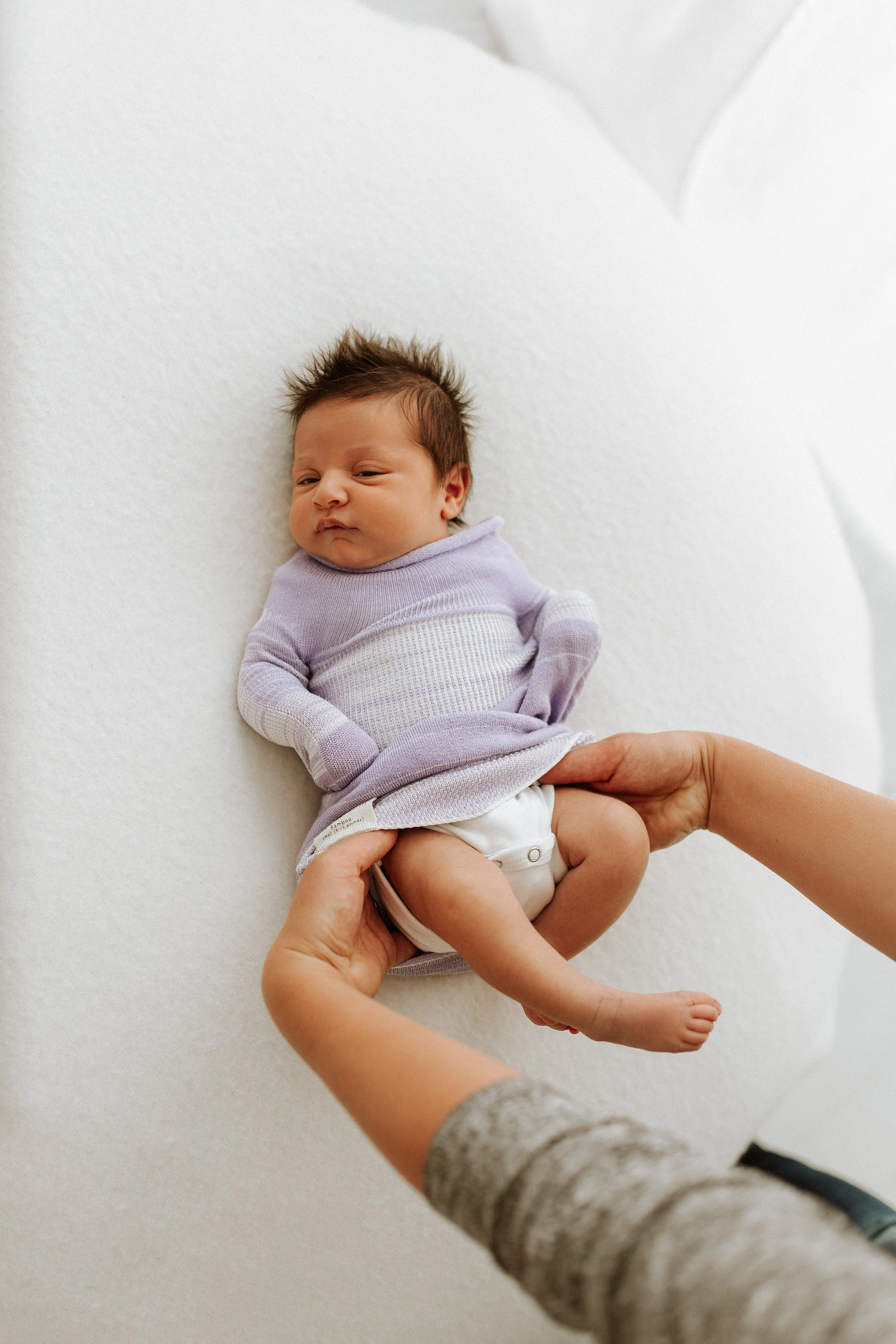 Swaddelini Lavender Swaddle Sleep Sack - Image 3
