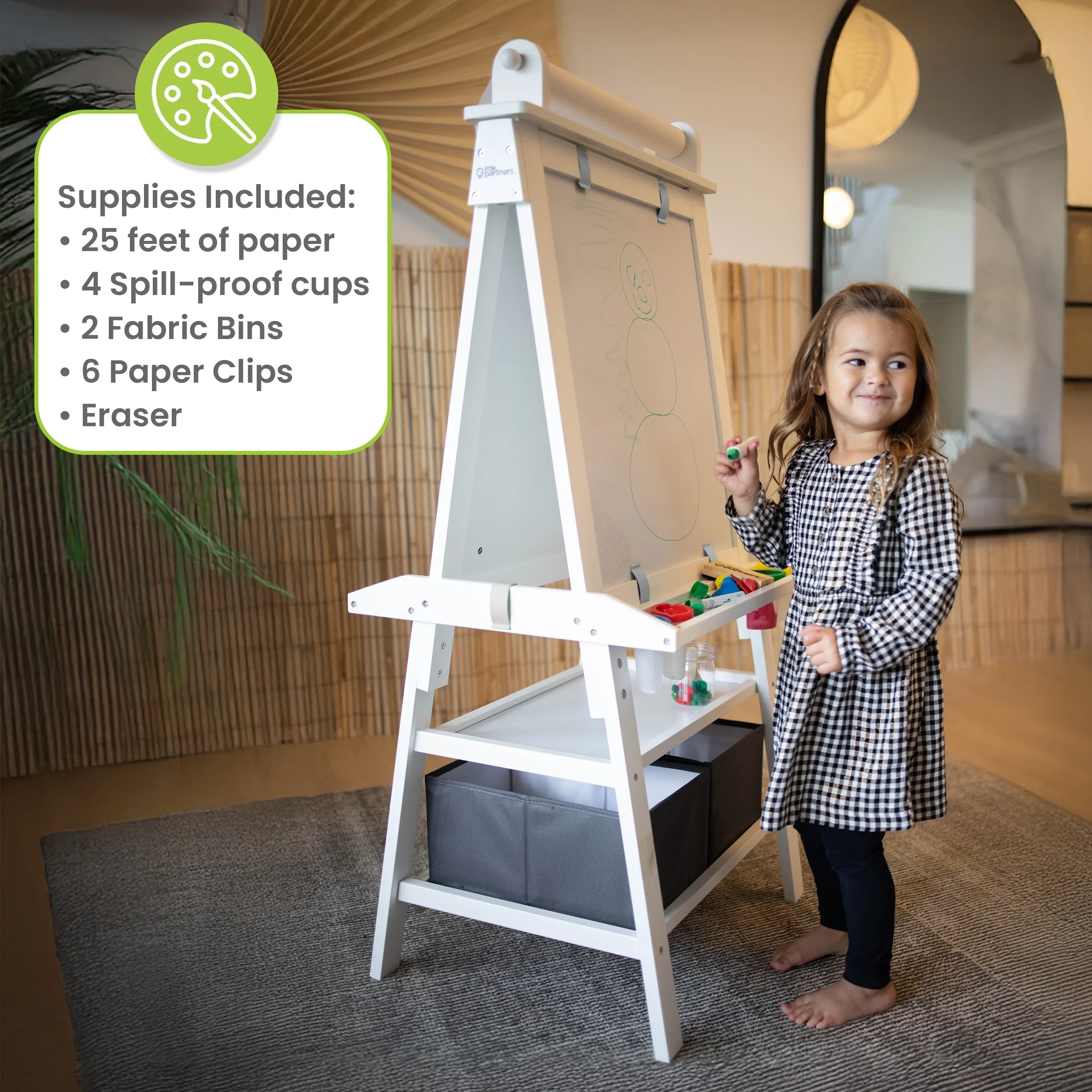 Little Partners Deluxe Learn & Play Art Center - Image 11