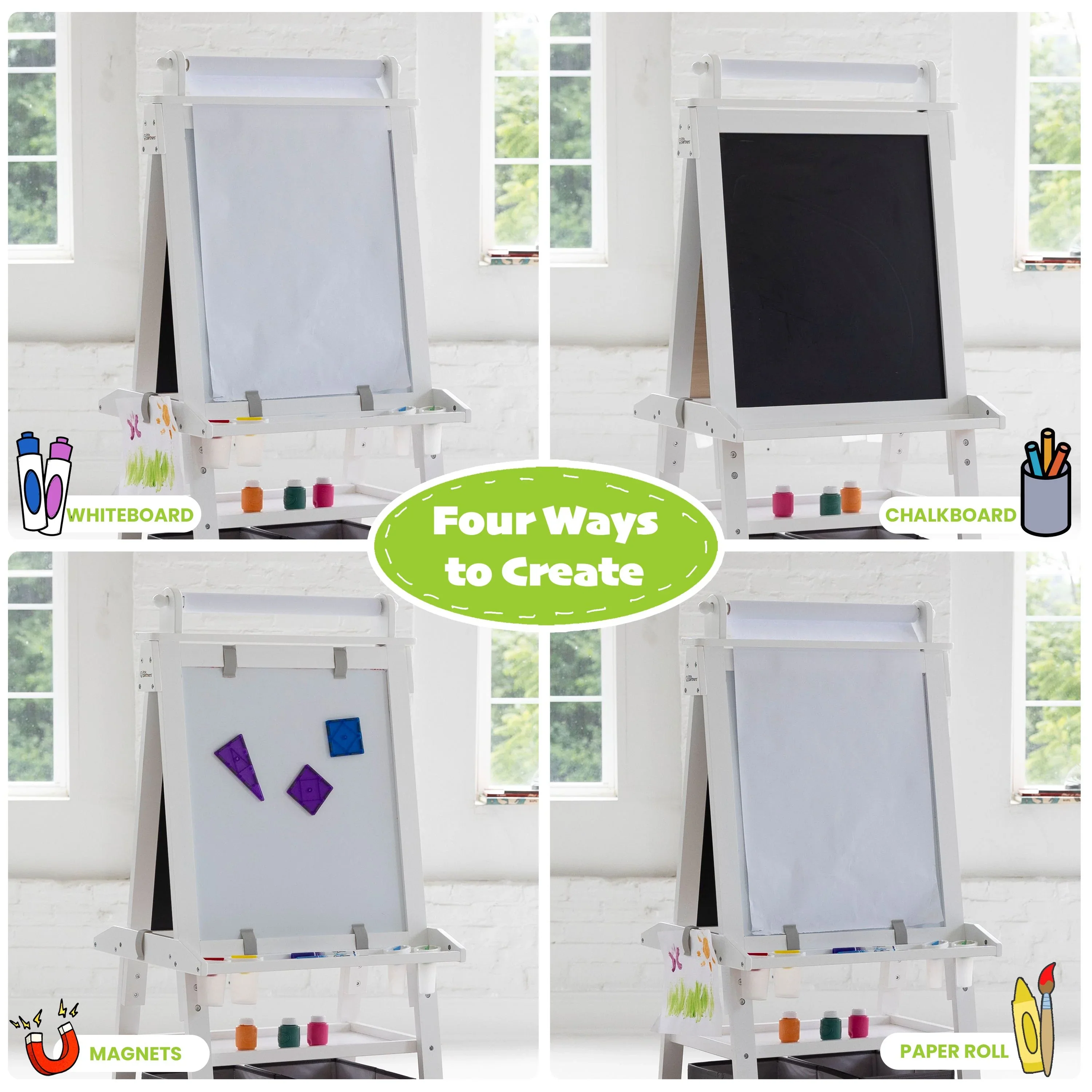 Little Partners Deluxe Learn & Play Art Center - Image 12