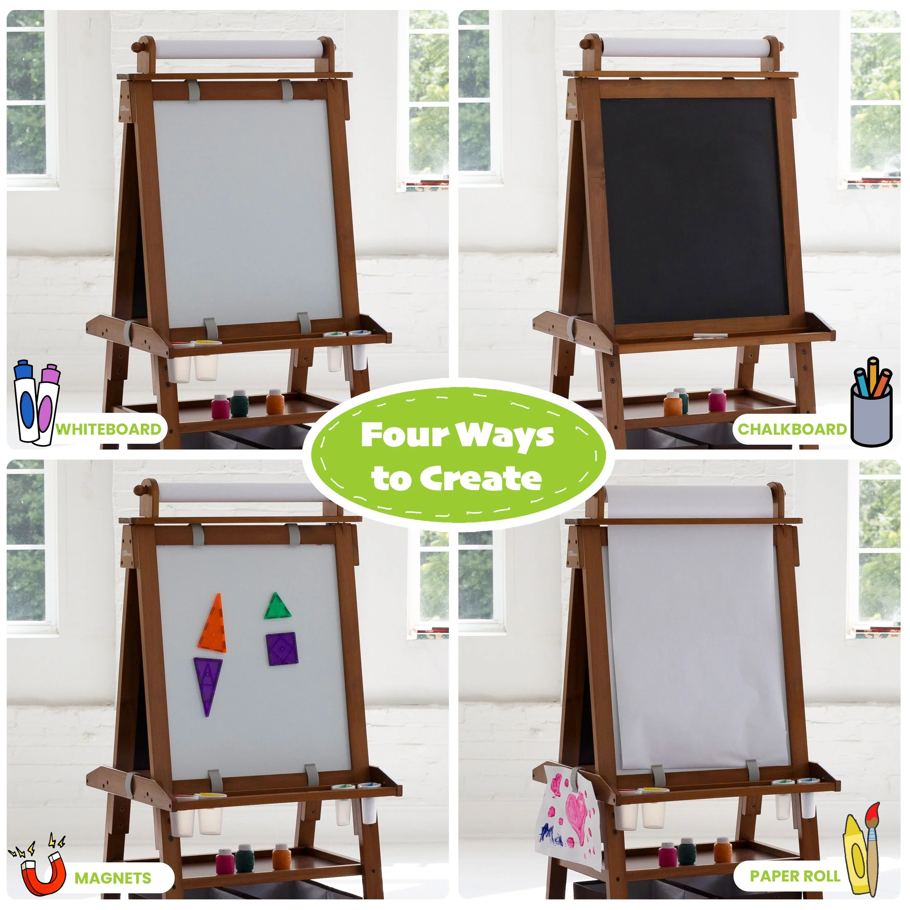 Little Partners Deluxe Learn & Play Art Center - Image 20