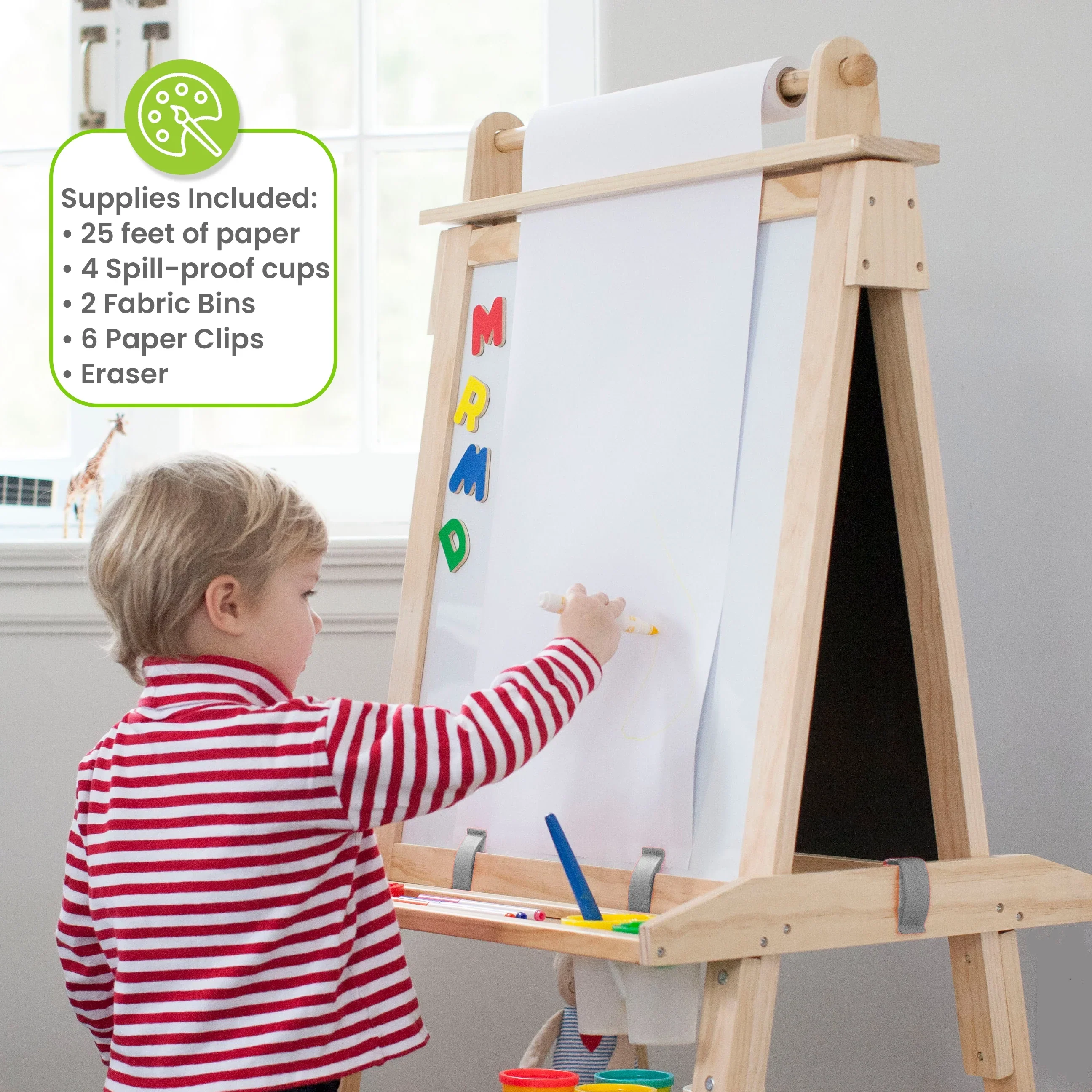Little Partners Deluxe Learn & Play Art Center - Image 3