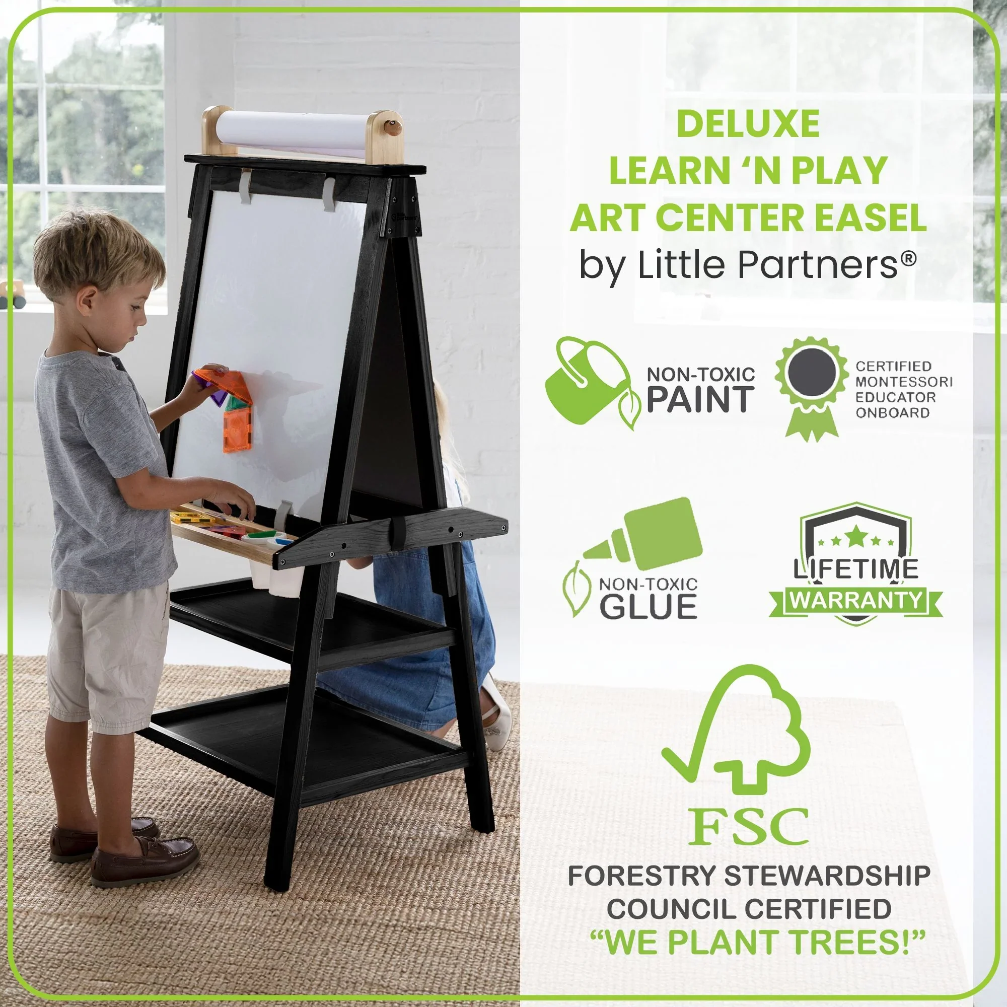 Little Partners Deluxe Learn & Play Art Center - Image 57