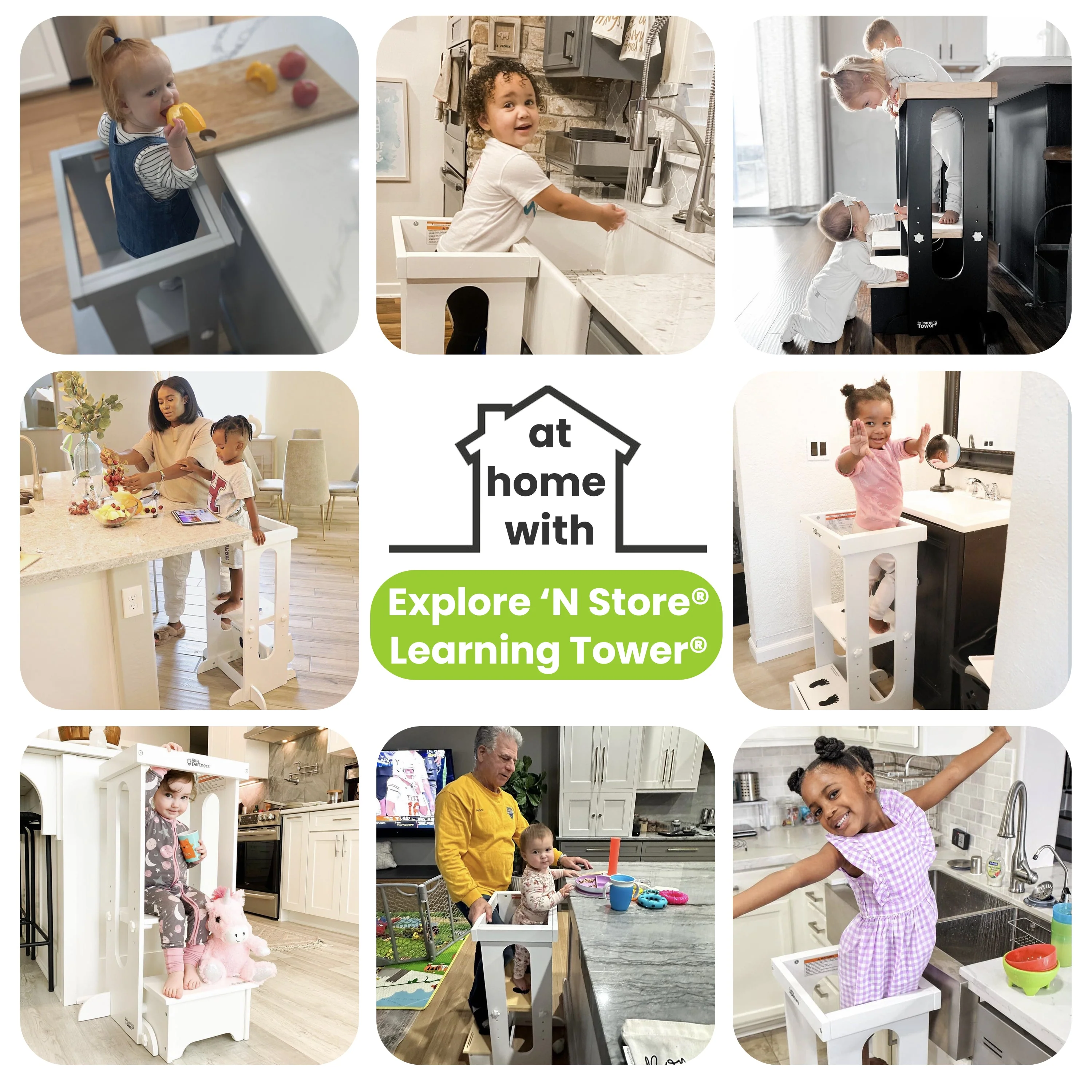 Little Partners Explore 'N Store Learning Tower® Toddler Tower - Image 20