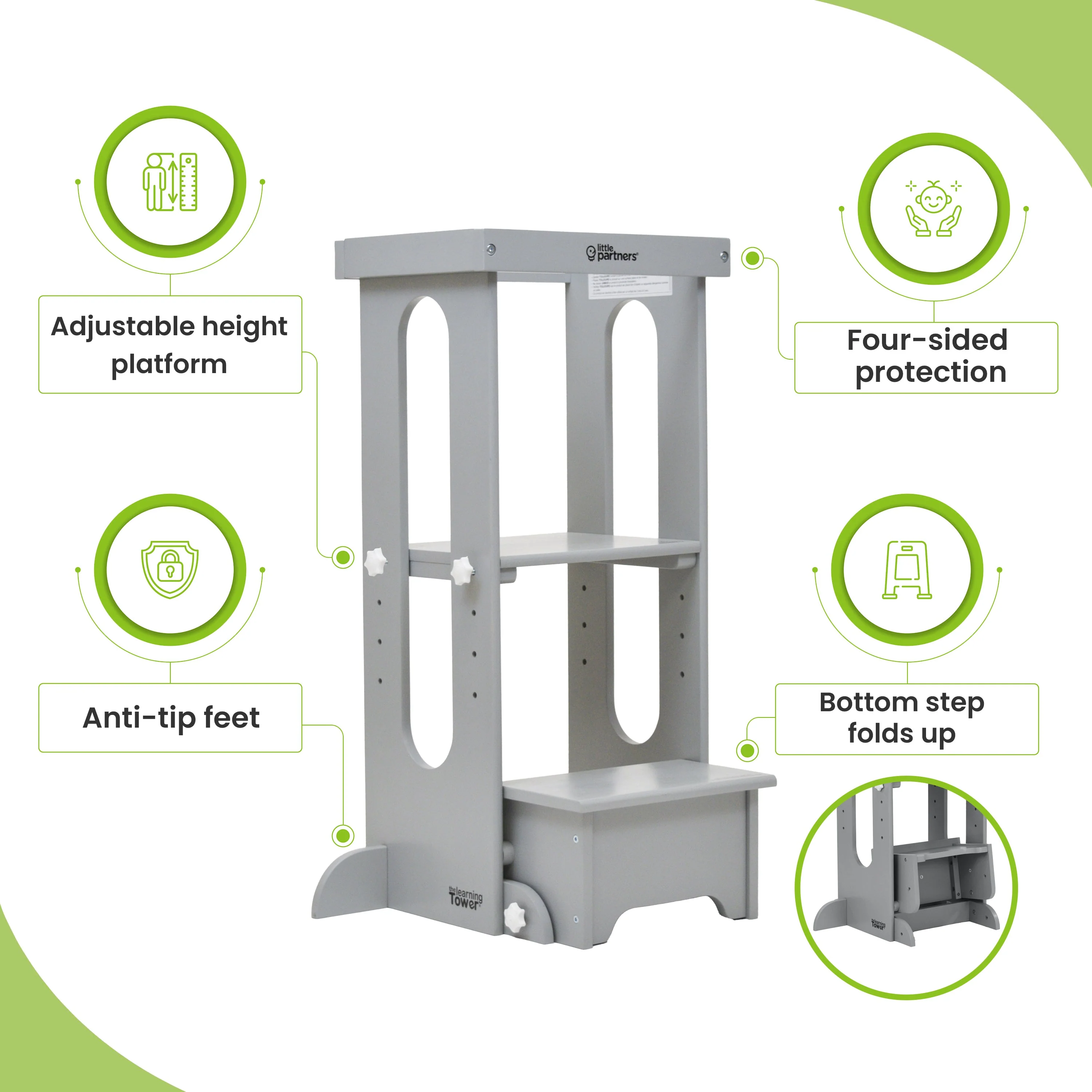 Little Partners Explore 'N Store Learning Tower® Toddler Tower - Image 29