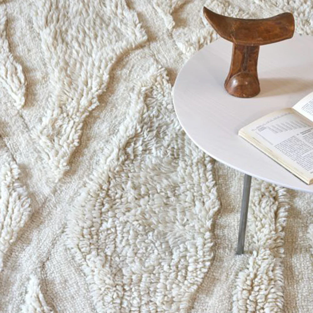 Lorena Canals Africa Woolable XL Washable Rug Enkang Ivory - Image 4