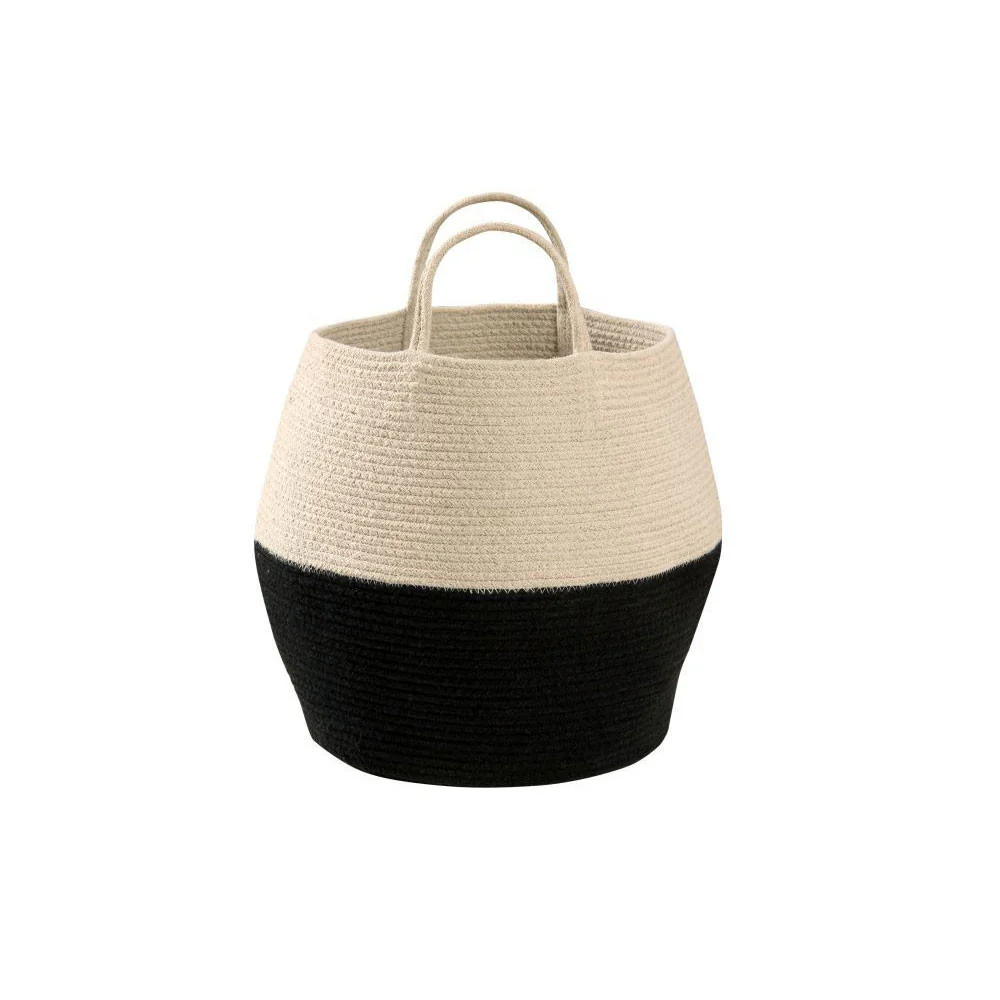 Lorena Canals Basket Zoco Black-Natural