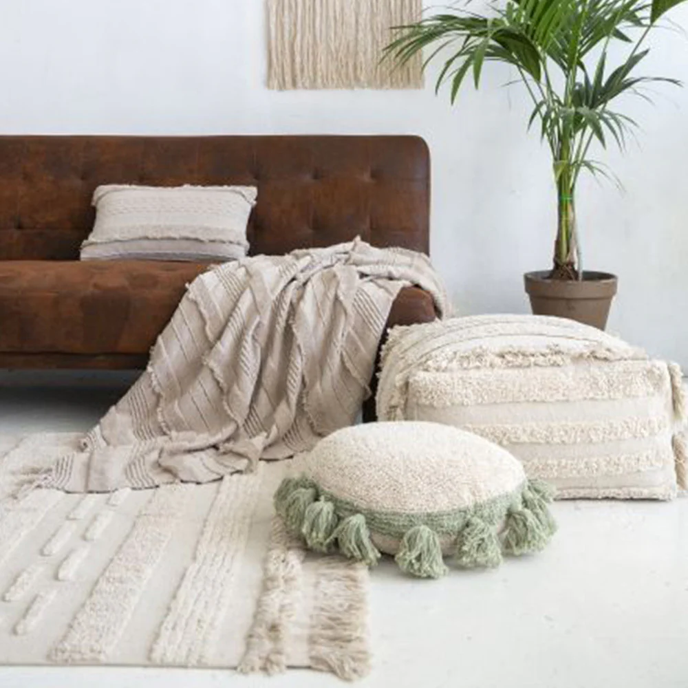 Lorena Canals Early Hours Washable Rug Air Dune White - Image 5