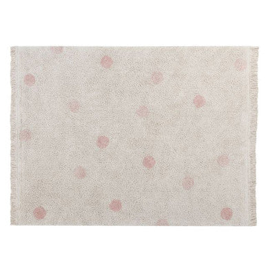 Lorena Canals Washable Rug Hippy Dots Natural - Vintage Nude - Image 2