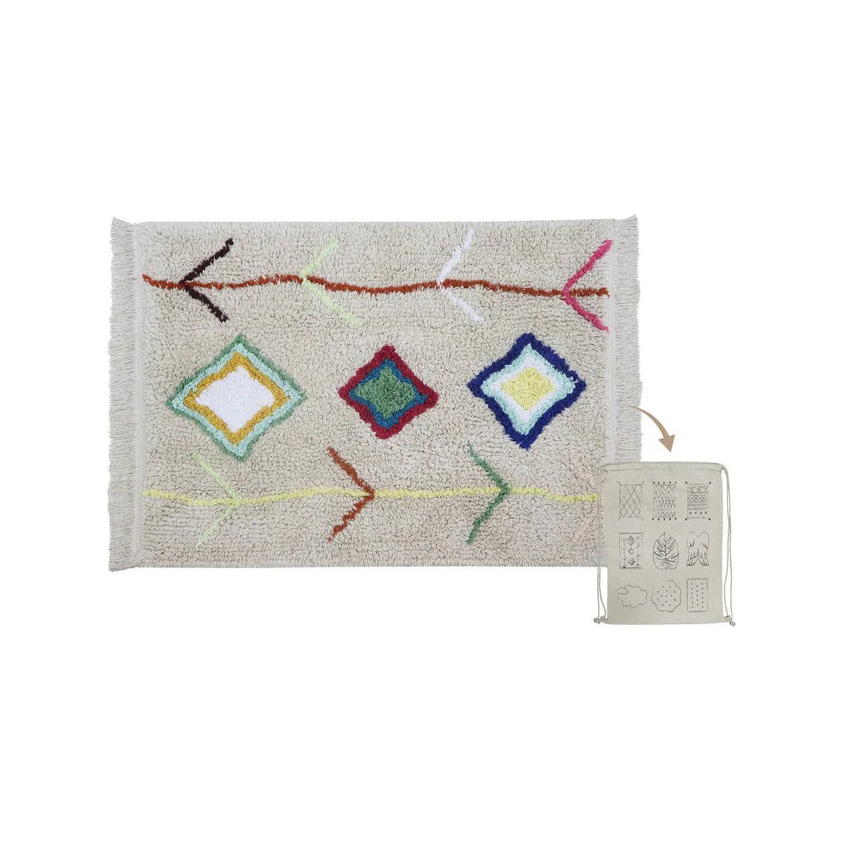 Lorena Canals Washable Rug Mini Kaarol - Image 6