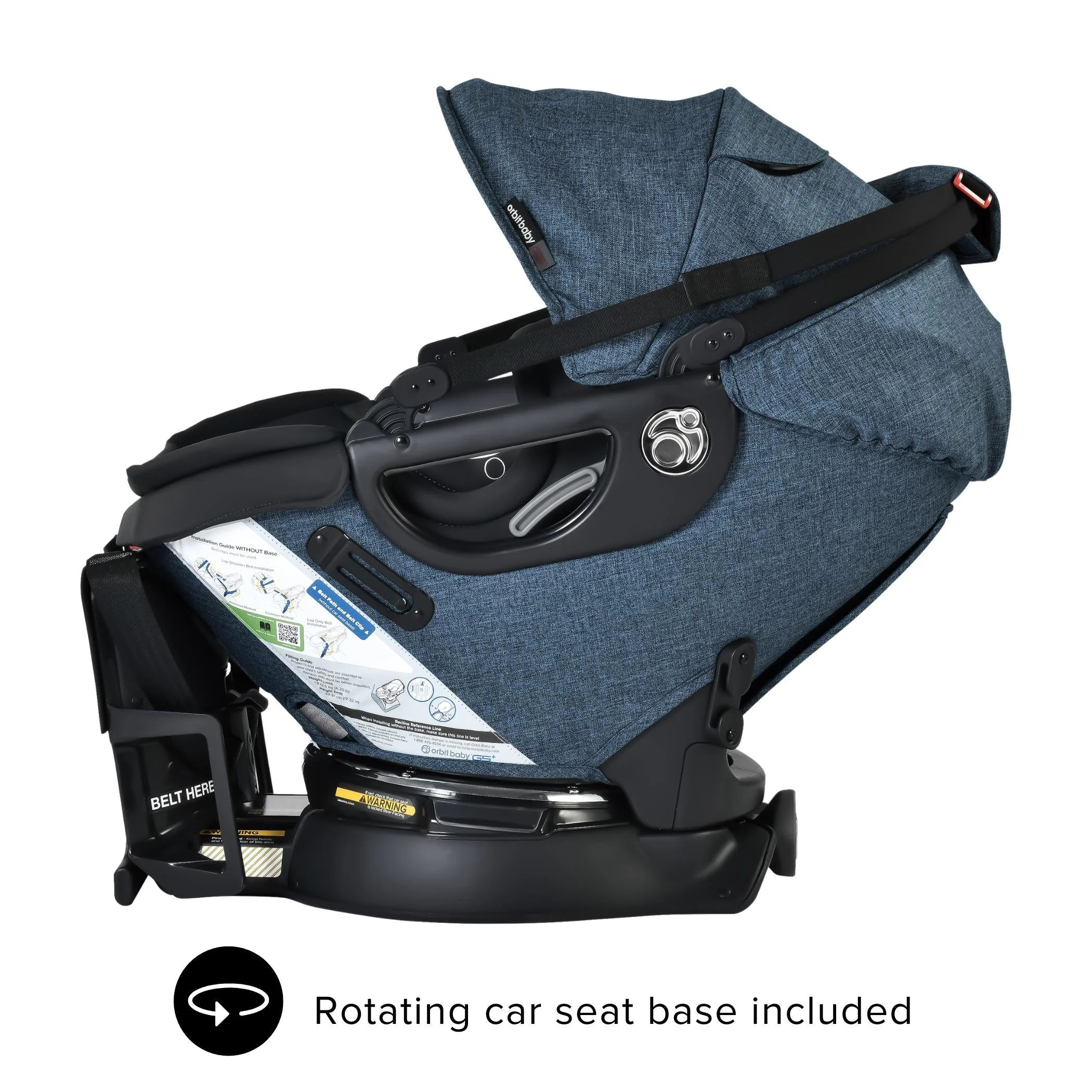 Orbit Baby M+ Stroll, Lounge, & Ride Travel System - Image 146