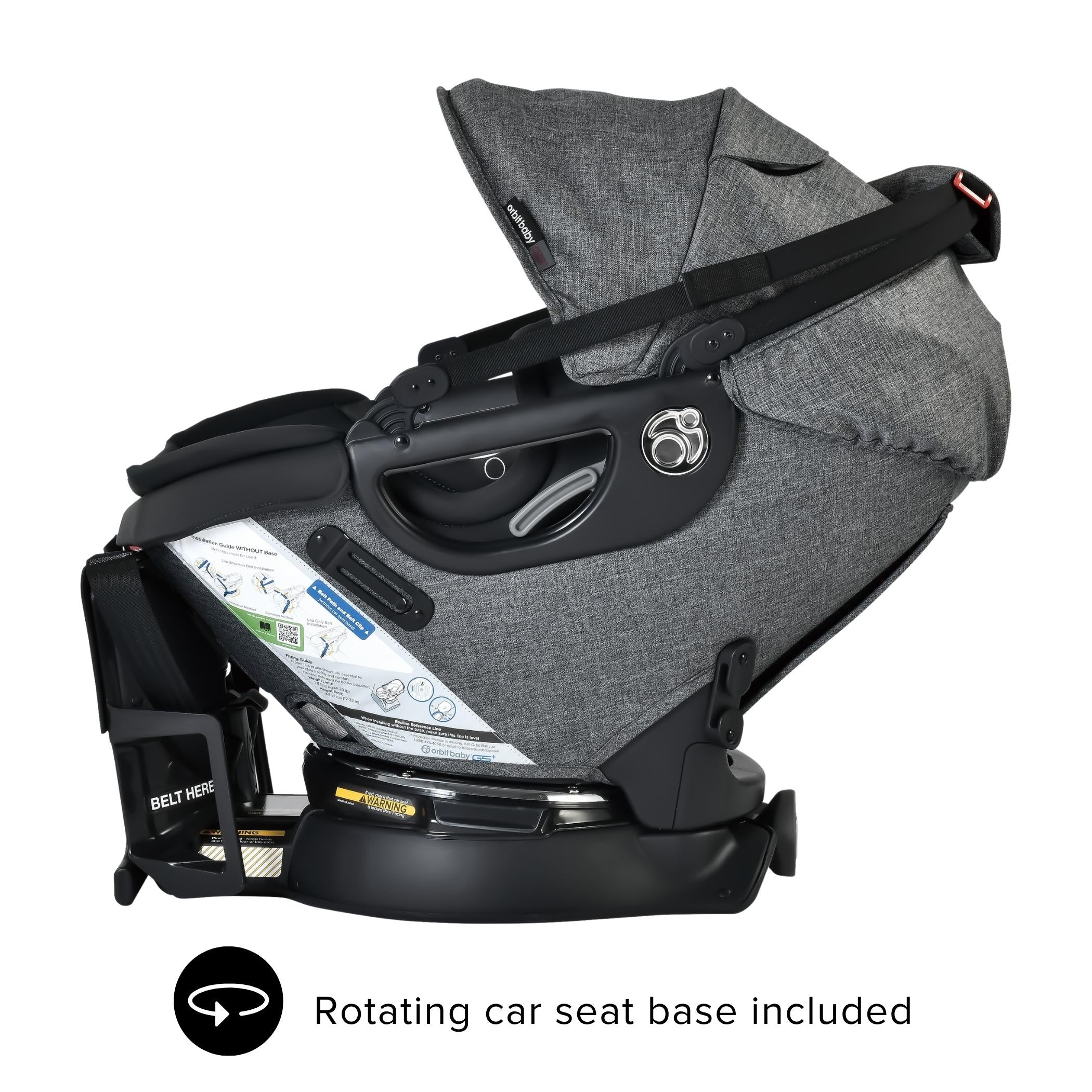 Orbit Baby M+ Stroll, Lounge, & Ride Travel System - Image 200