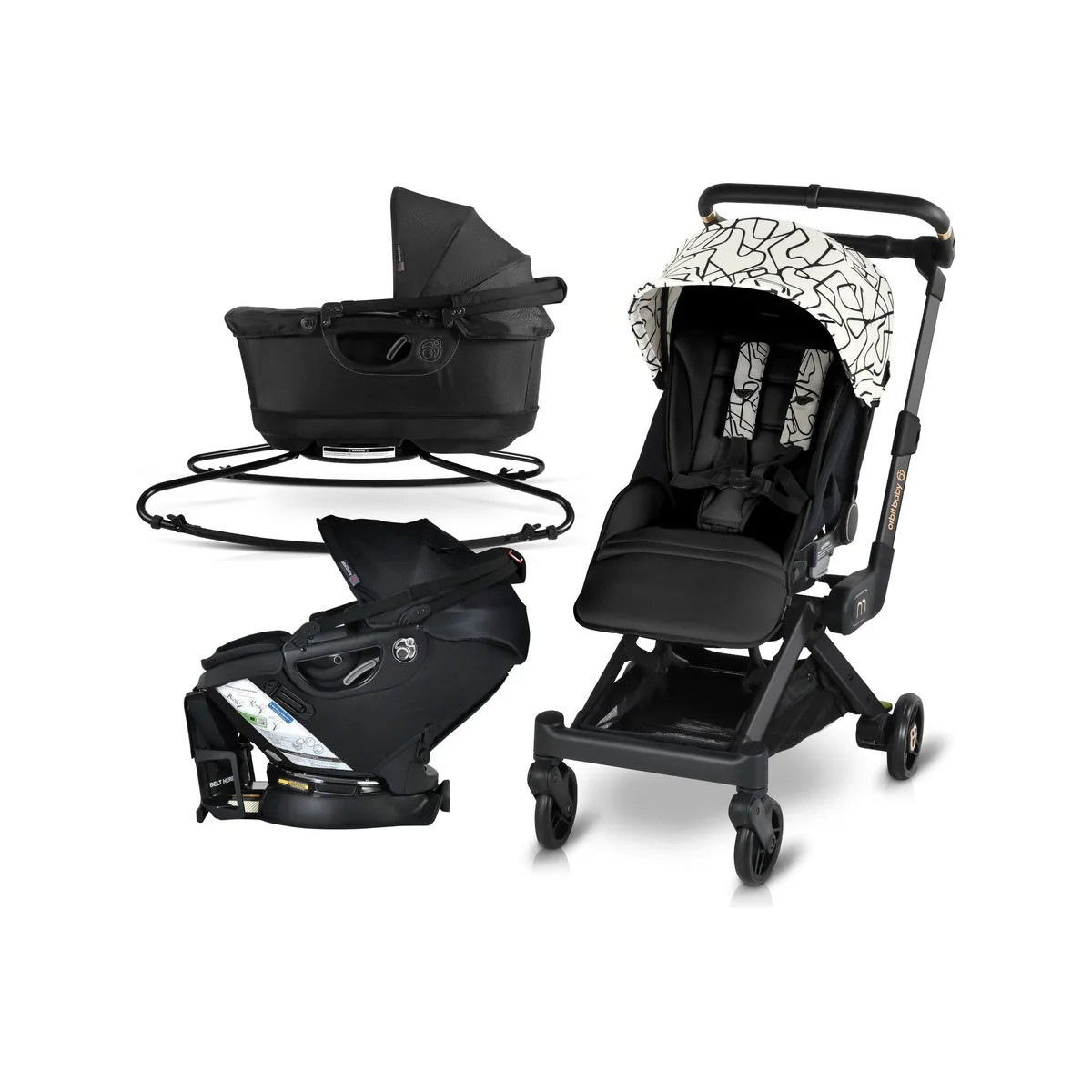 Orbit Baby M+ Stroll, Lounge, & Ride Travel System - Image 219