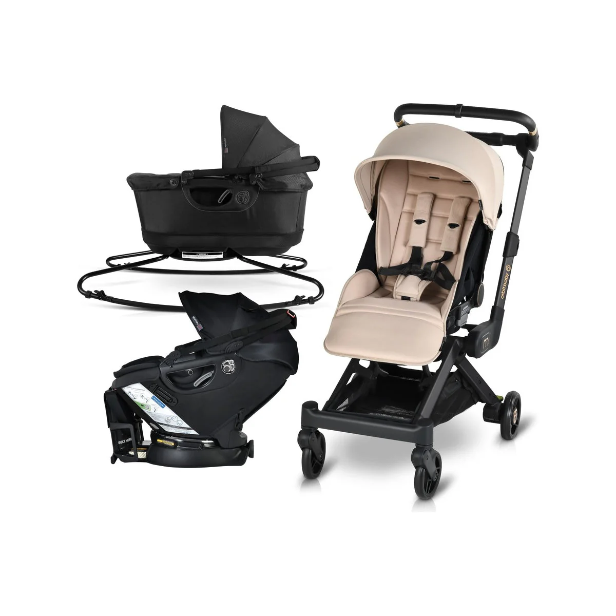 Orbit Baby M+ Stroll, Lounge, & Ride Travel System - Image 220
