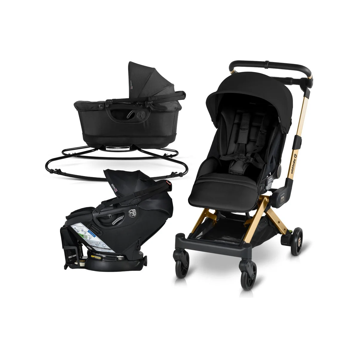 Orbit Baby M+ Stroll, Lounge, & Ride Travel System - Image 224