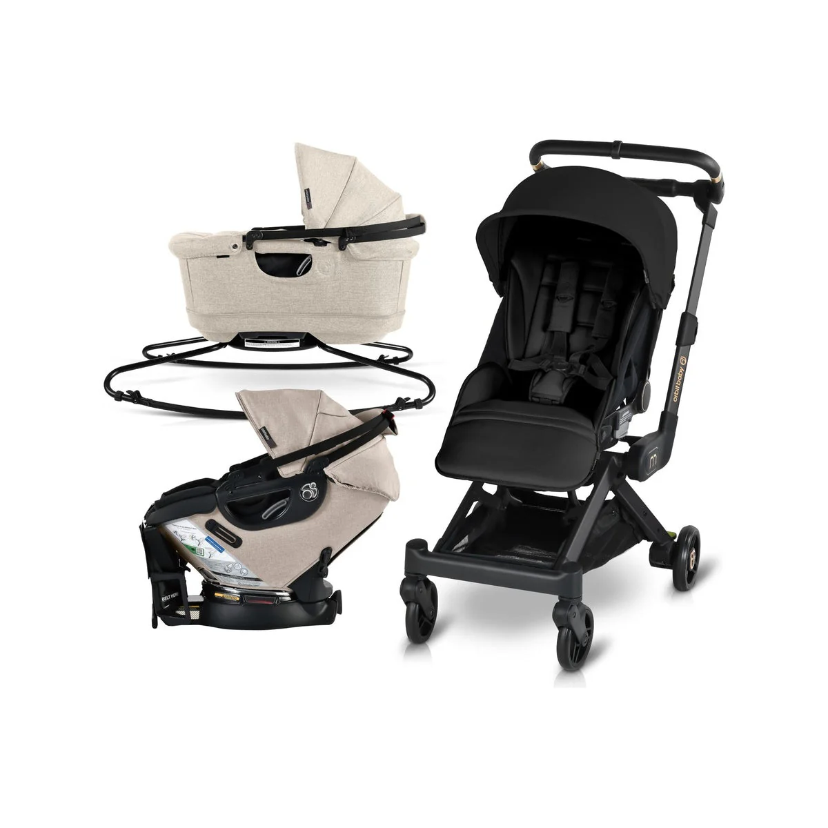 Orbit Baby M+ Stroll, Lounge, & Ride Travel System - Image 228