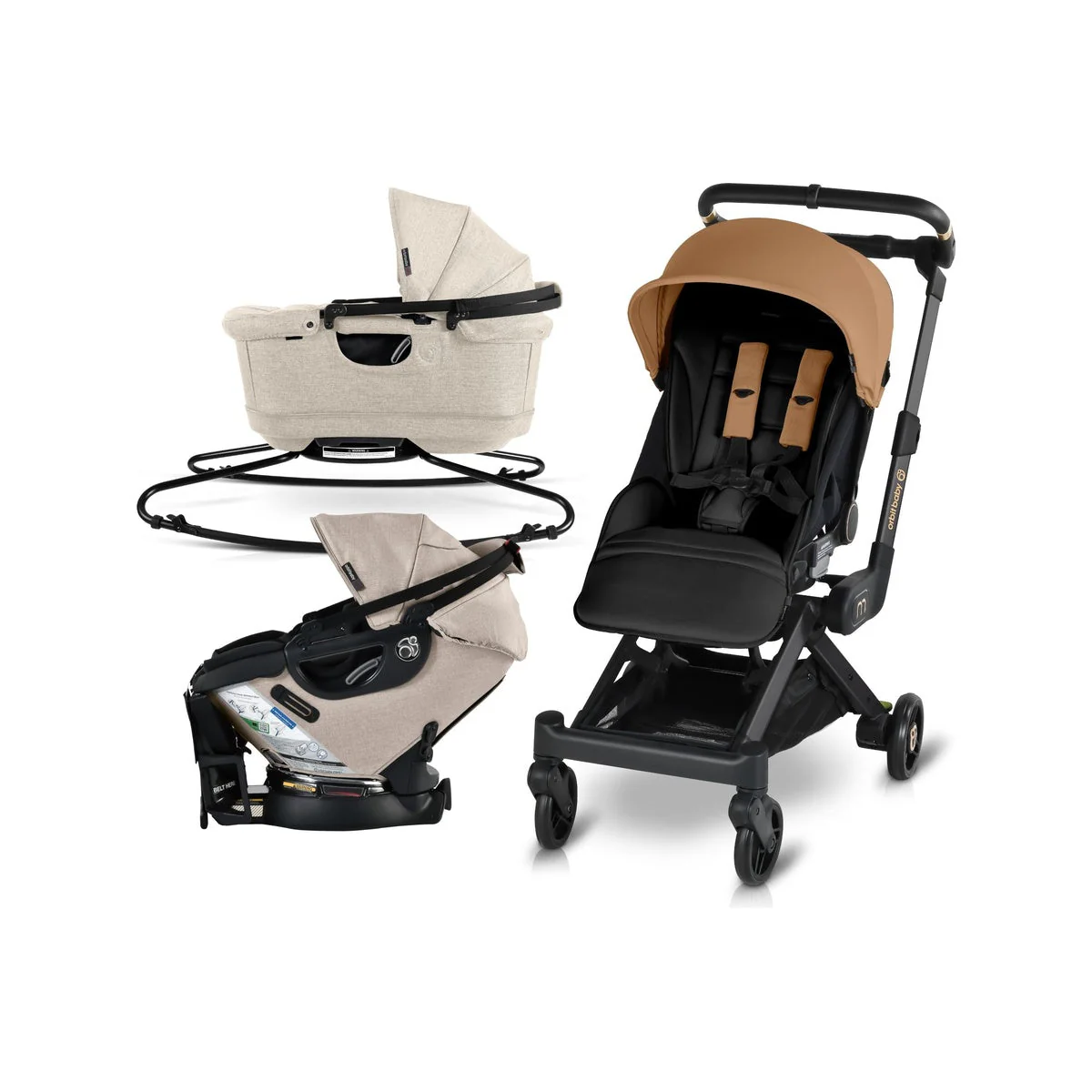 Orbit Baby M+ Stroll, Lounge, & Ride Travel System - Image 233