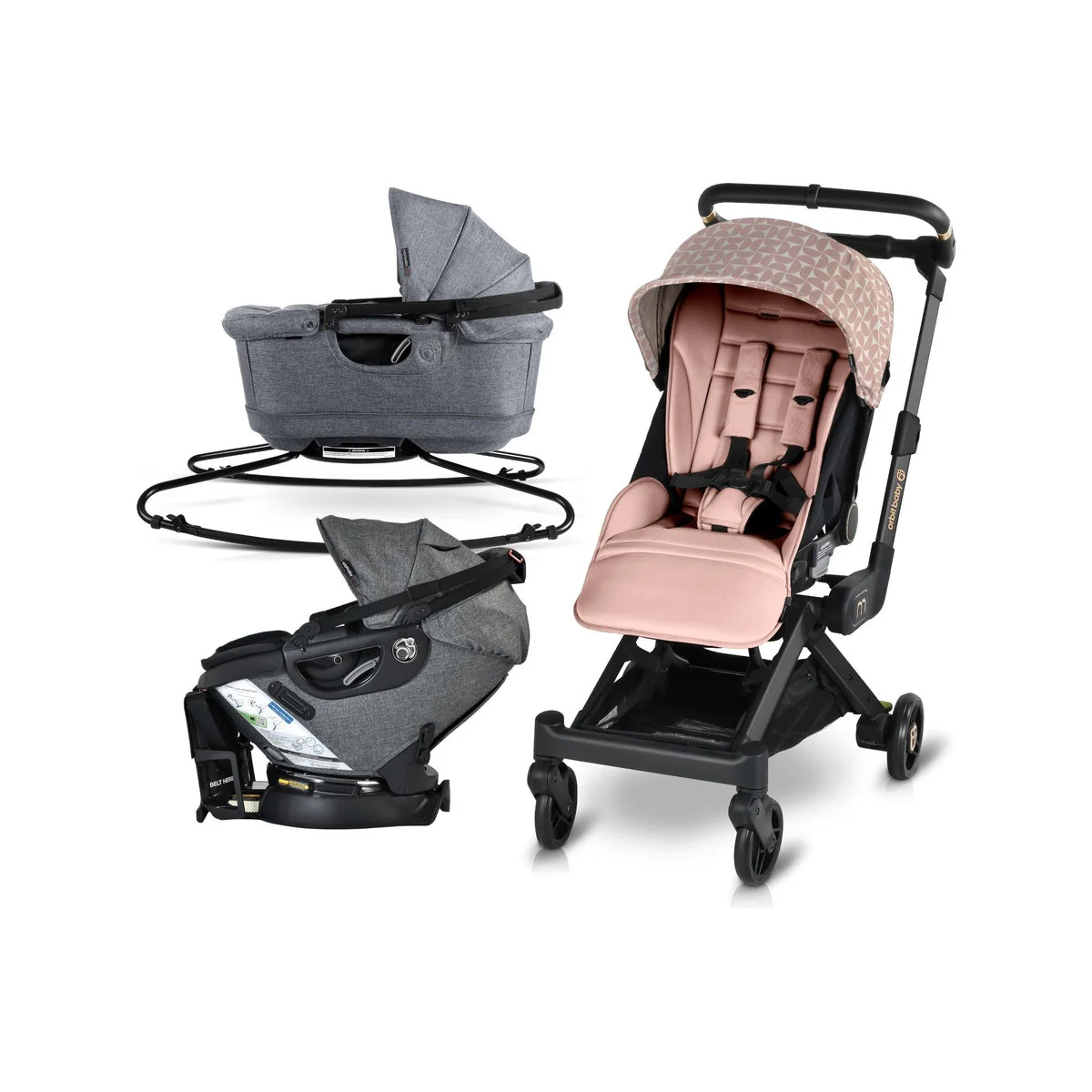 Orbit Baby M+ Stroll, Lounge, & Ride Travel System - Image 235