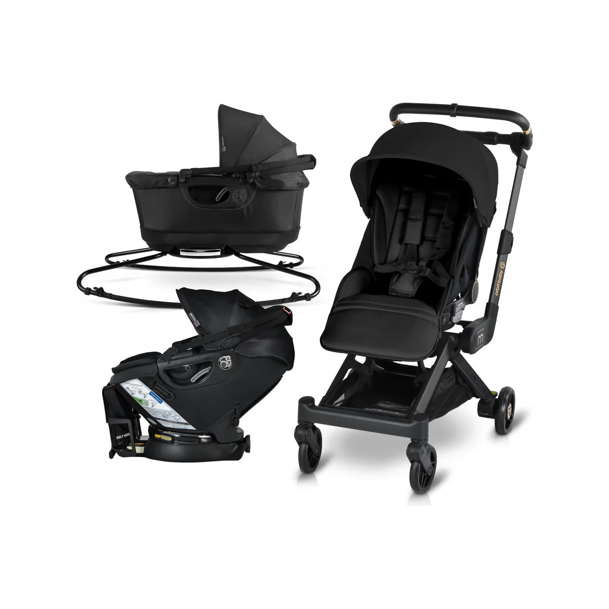 Orbit Baby M+ Stroll, Lounge, & Ride Travel System - Image 246