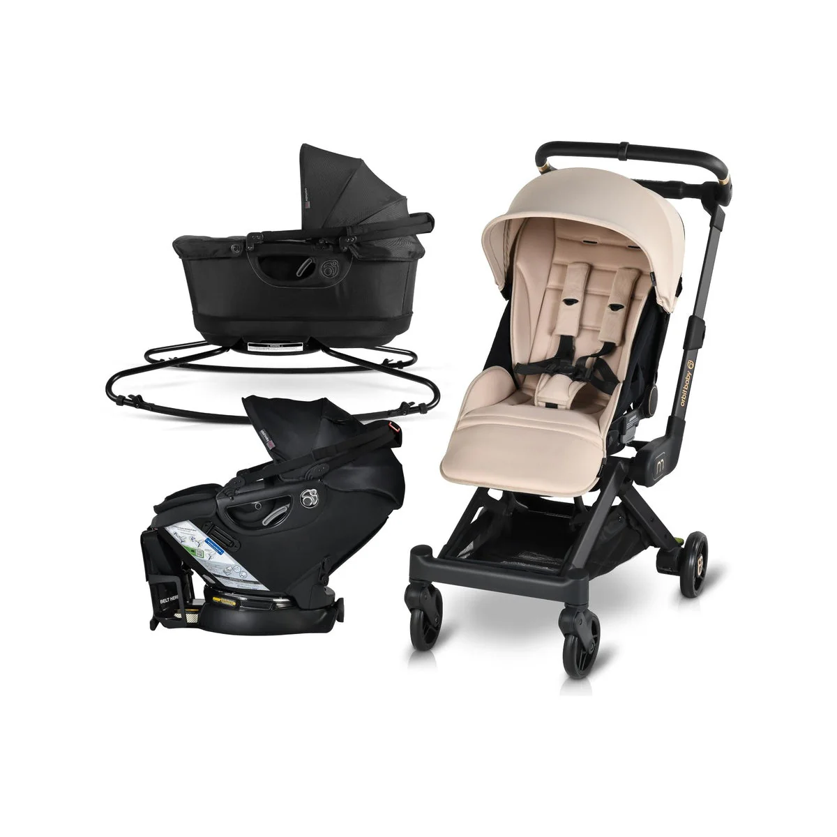 Orbit Baby M+ Stroll, Lounge, & Ride Travel System - Image 249