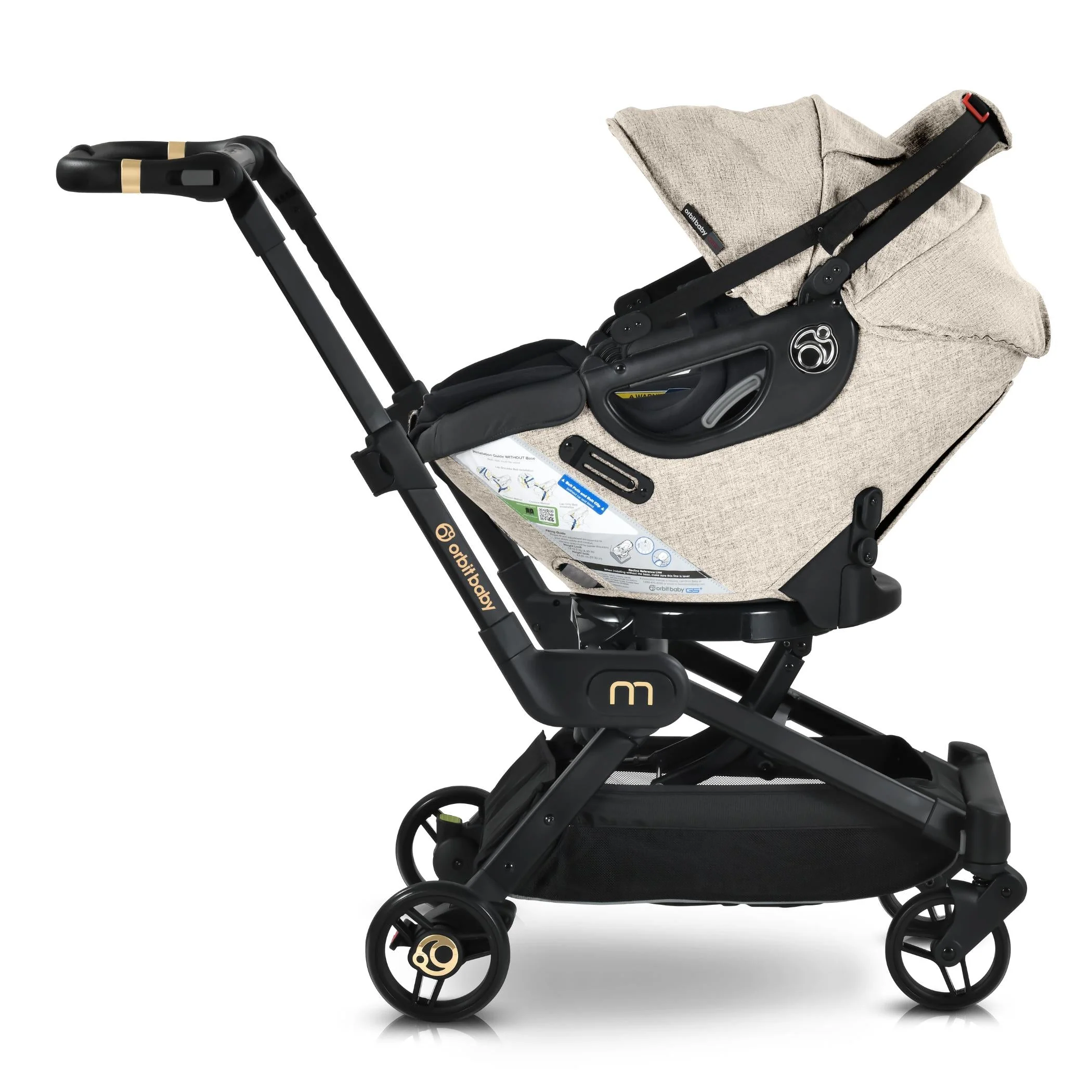 Orbit Baby M+ Stroll, Lounge, & Ride Travel System - Image 45