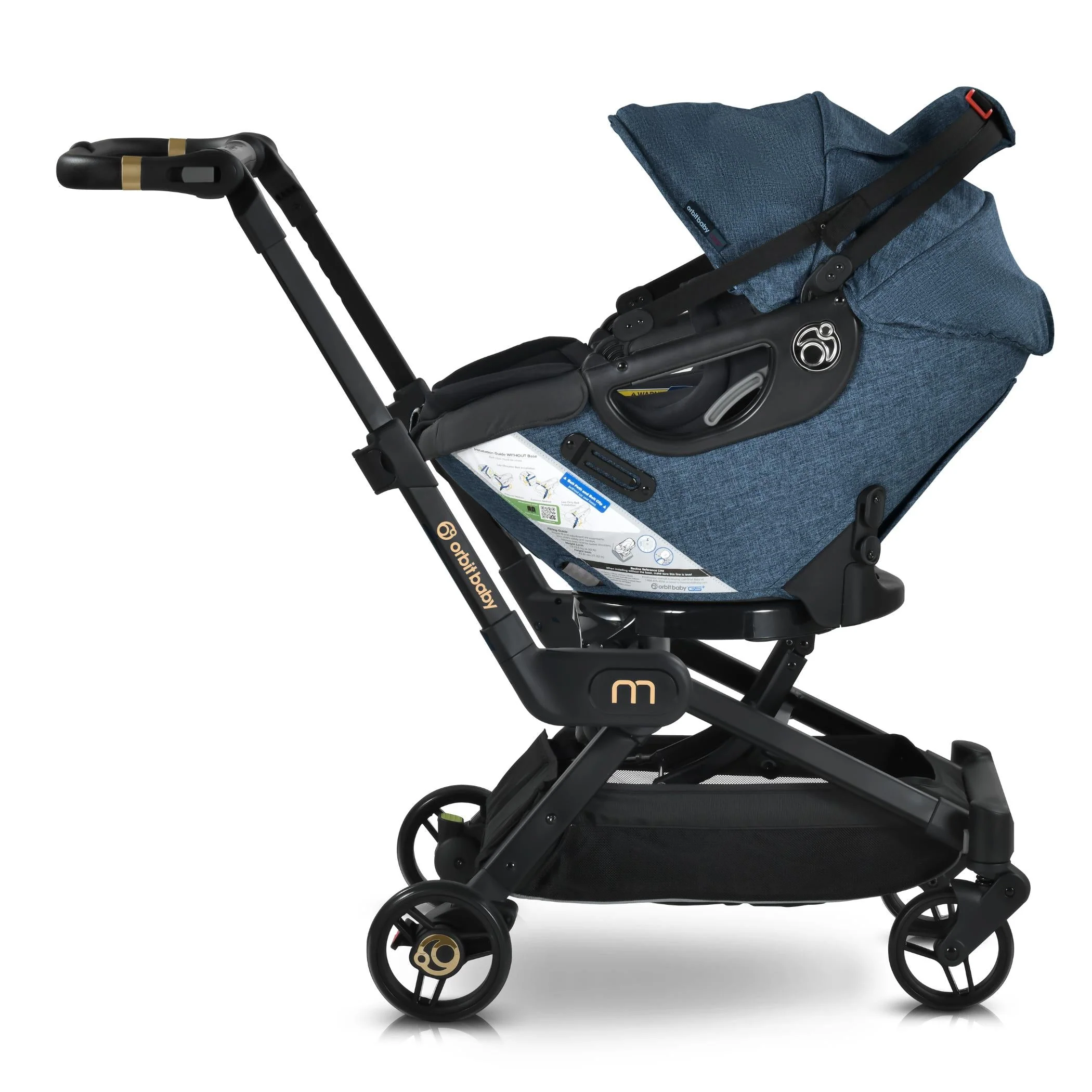 Orbit Baby M+ Stroll, Lounge, & Ride Travel System - Image 57