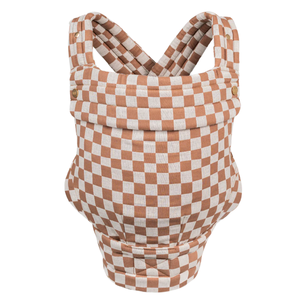 Mabē The Monarch Carrier - Mocha Check - Image 2