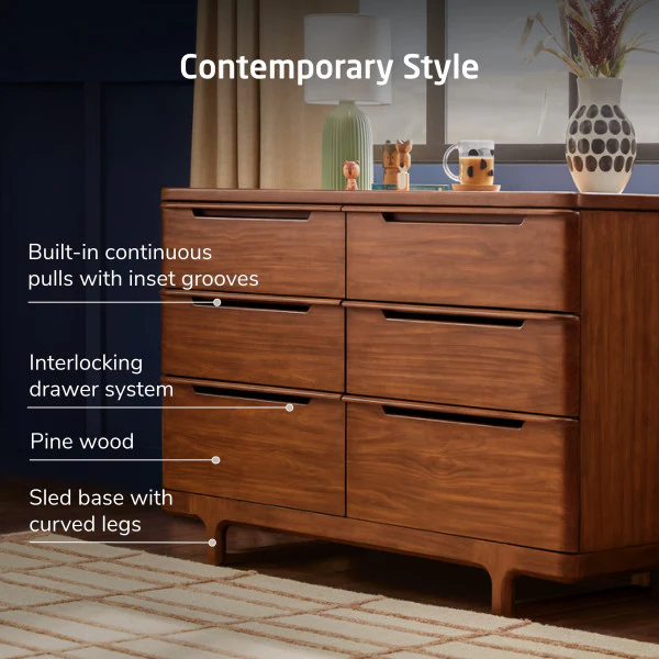 Maxi Cosi Embraced Forms 6-Drawer Dresser - Image 3