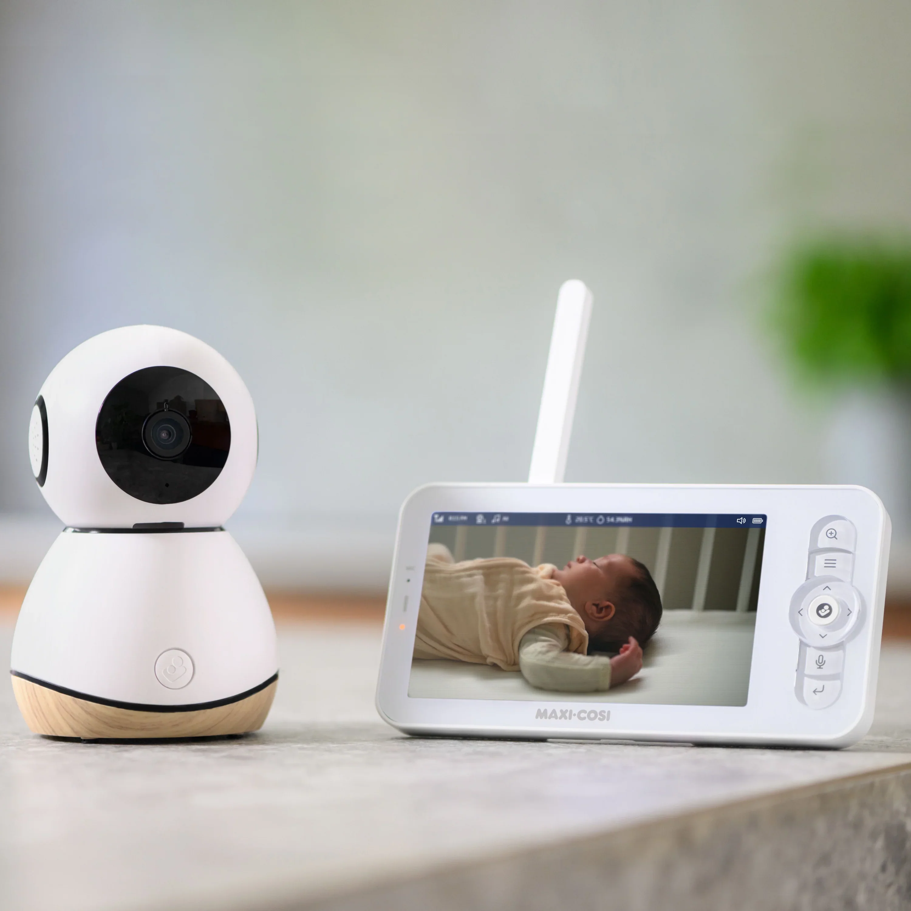 Maxi Cosi See Pro 360° Baby Monitor - White - Image 3