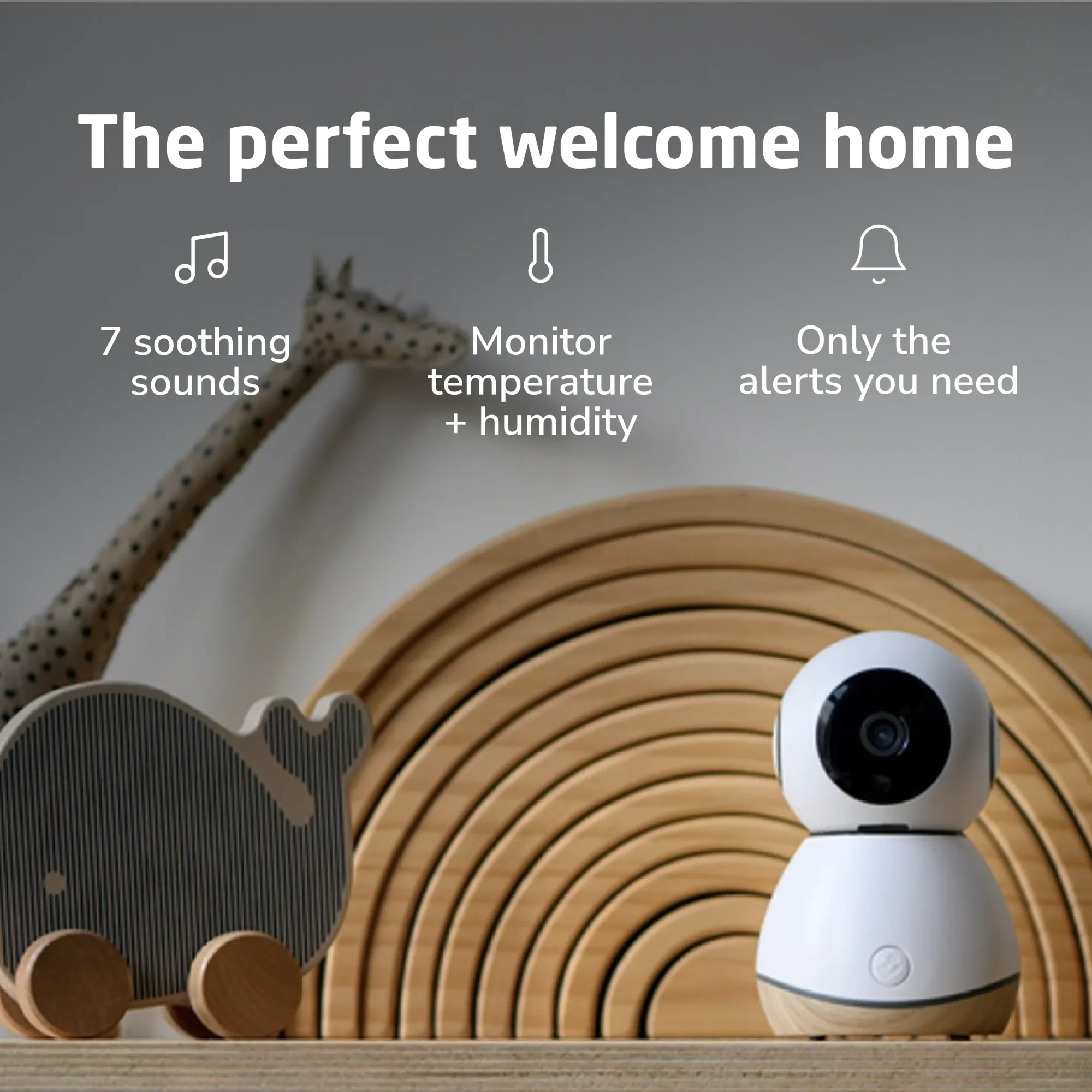 Maxi Cosi See Pro 360° Baby Monitor - White - Image 8