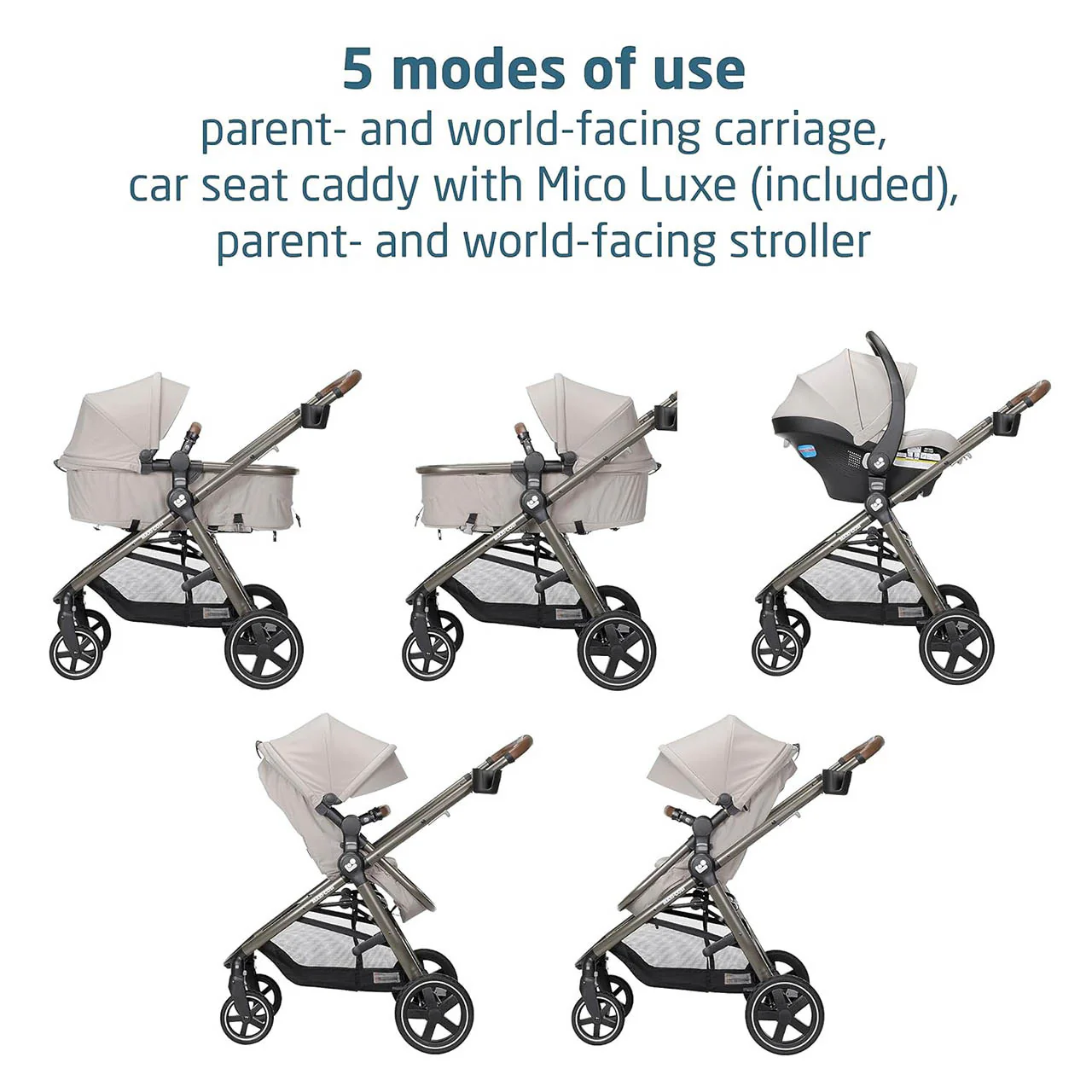 Maxi Cosi Zelia2 Luxe Travel System - Image 7