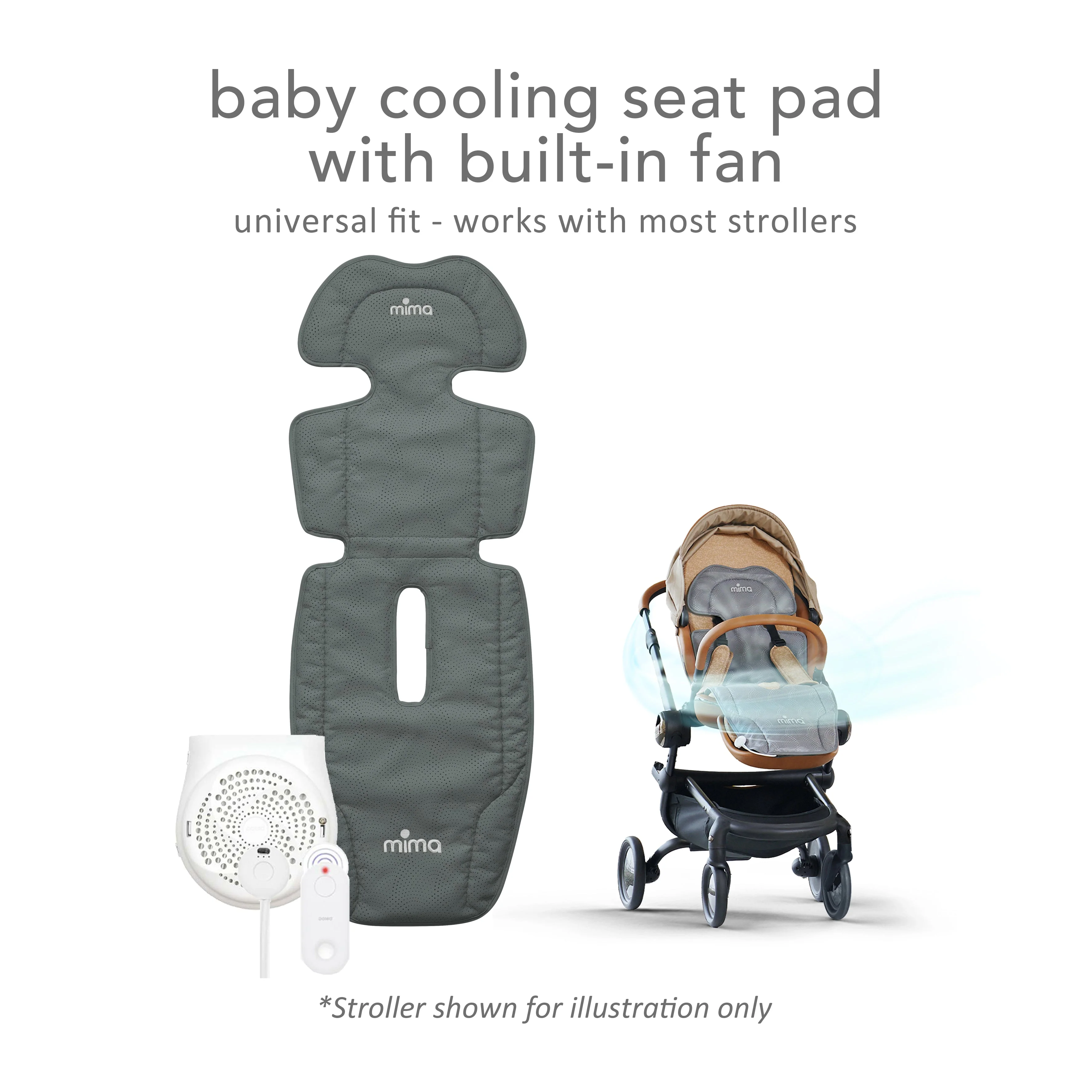 mima Flo Baby Cooling Seat Liner - Image 7