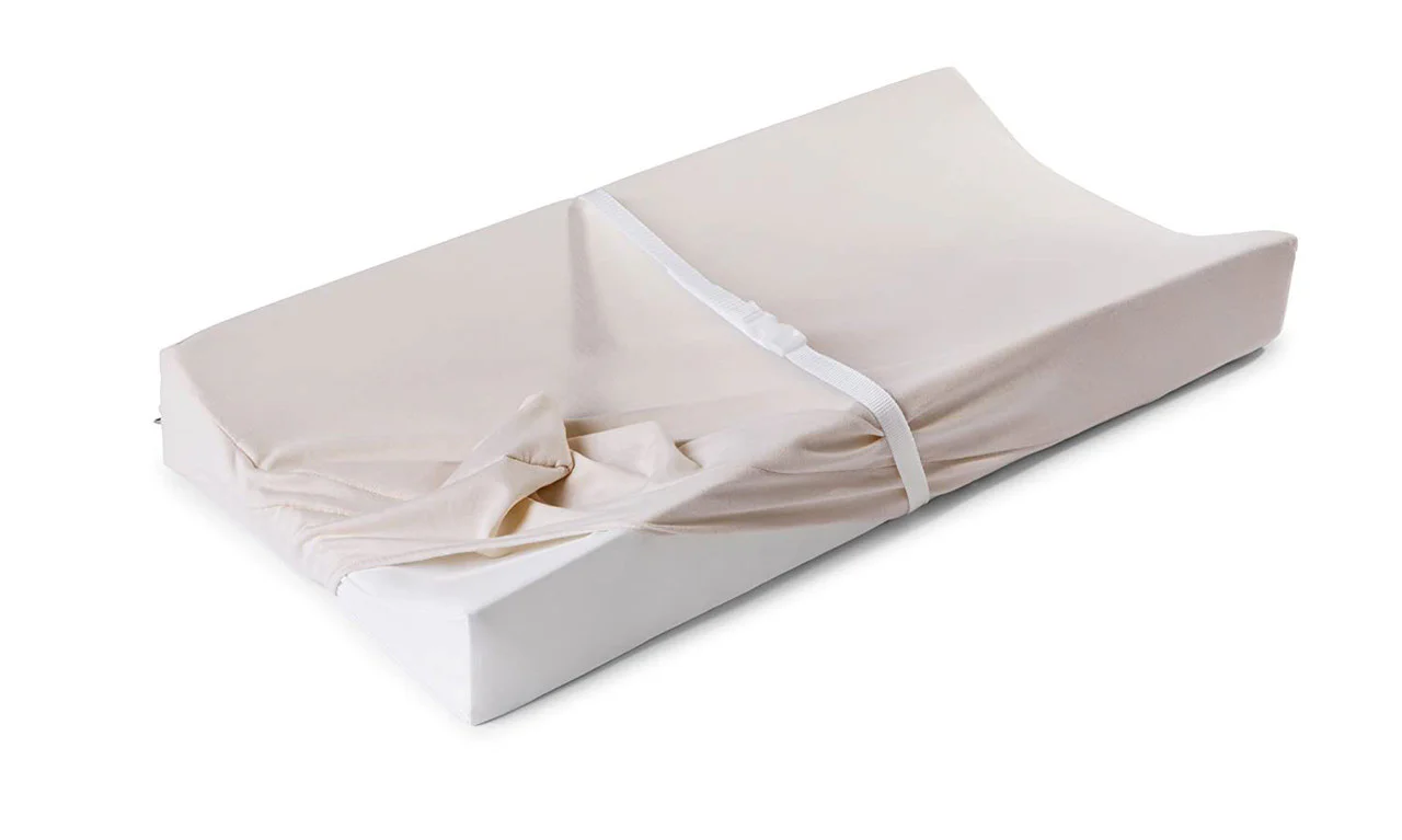 Moonlight Little Dreamer Contour Changing pad w/ organic cover16" x 32" x 1.5 (2 sided) - Image 3