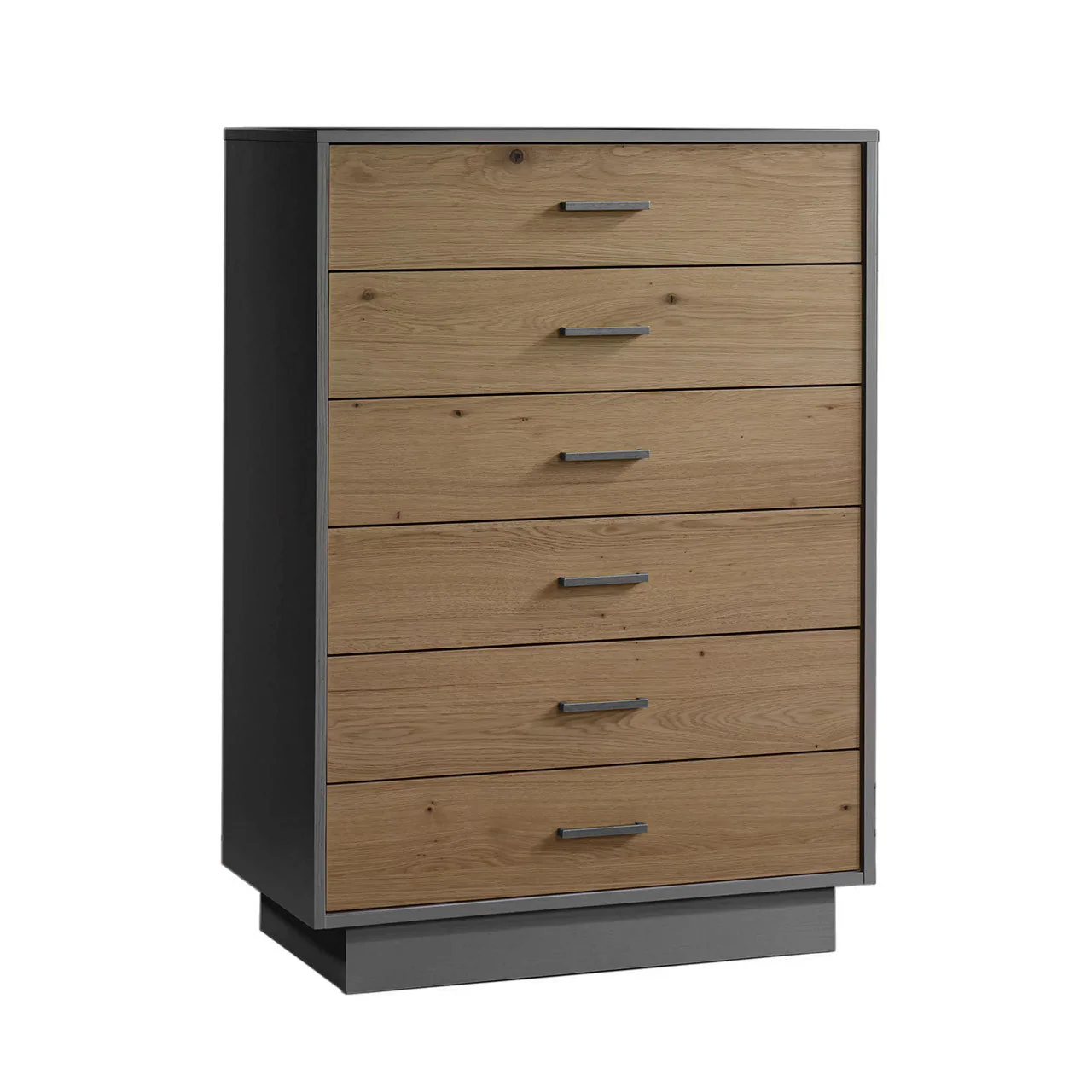 Natart Como Tall Chest 6 Drawers - Image 8