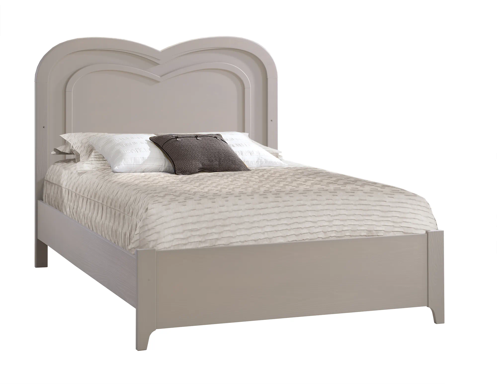 Natart Greta Double bed 54" (low profile footboard)