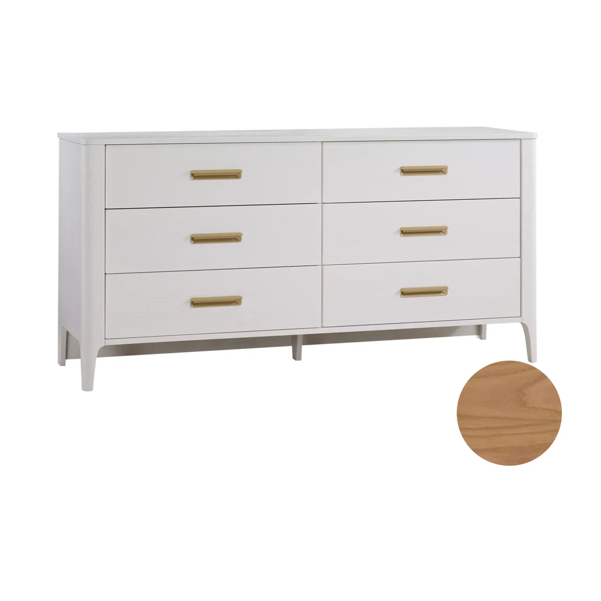 Natart Palo King Dresser 65" - Image 8