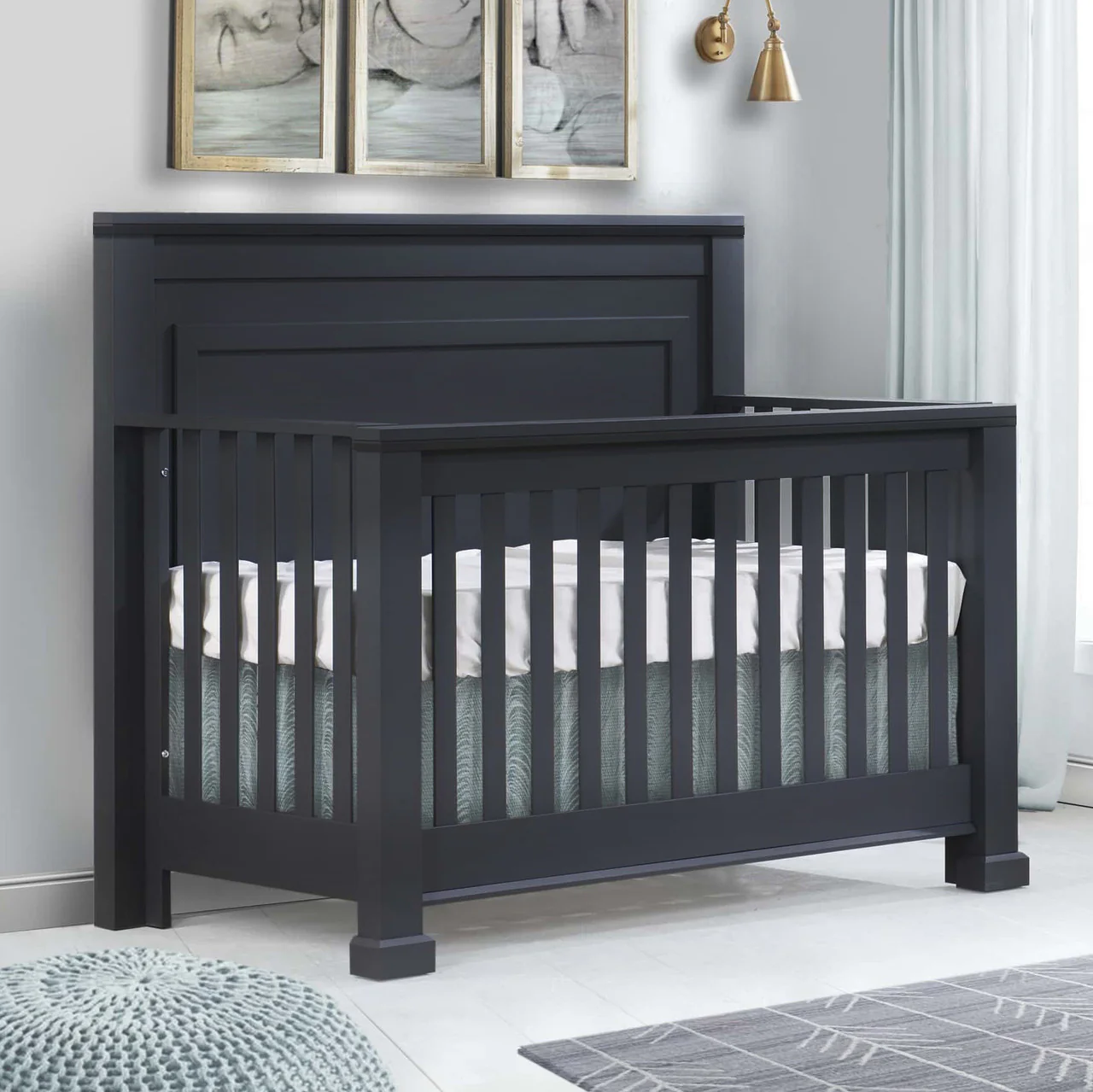 Natart Taylor 5-in-1 Convertible Crib - Image 9
