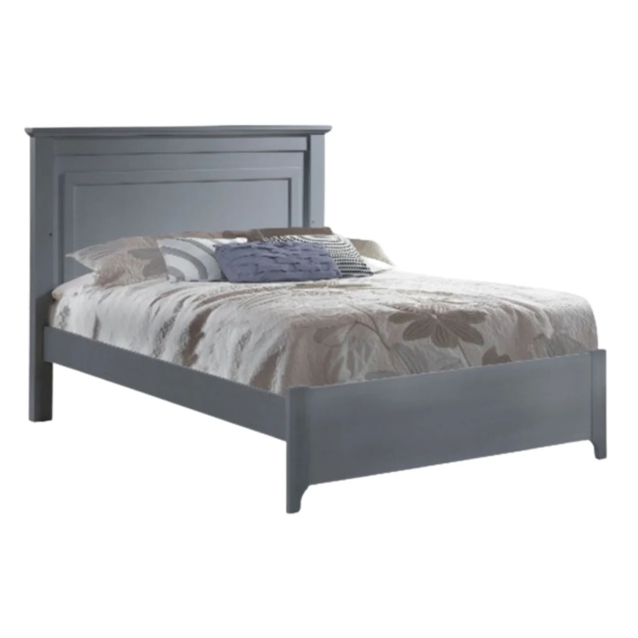 Natart Taylor Double Bed 54" with Low Profile Footboard & Rails - Image 2