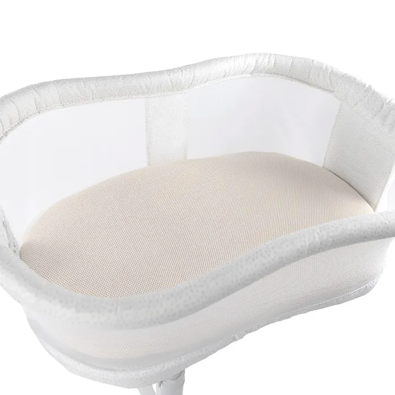 Naturepedic Bassinet Pad with Breathable Cover for Halo - Natural