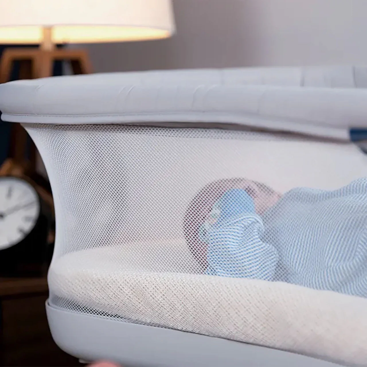 Naturepedic Bassinet Pad with Breathable Cover for Halo - Natural - Image 5