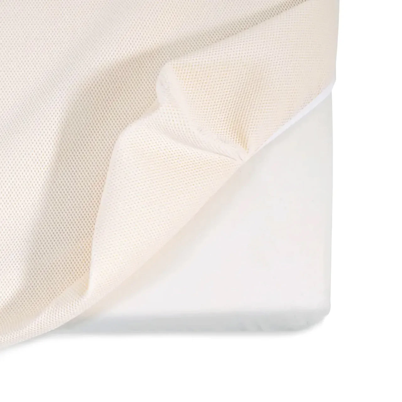 Naturepedic Breathable Mini Crib Mattress Cover - Natural - Image 5