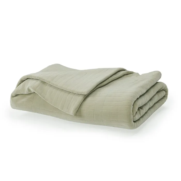 Naturepedic Breathable Organic Cotton Muslin Kids Blanket - Image 3